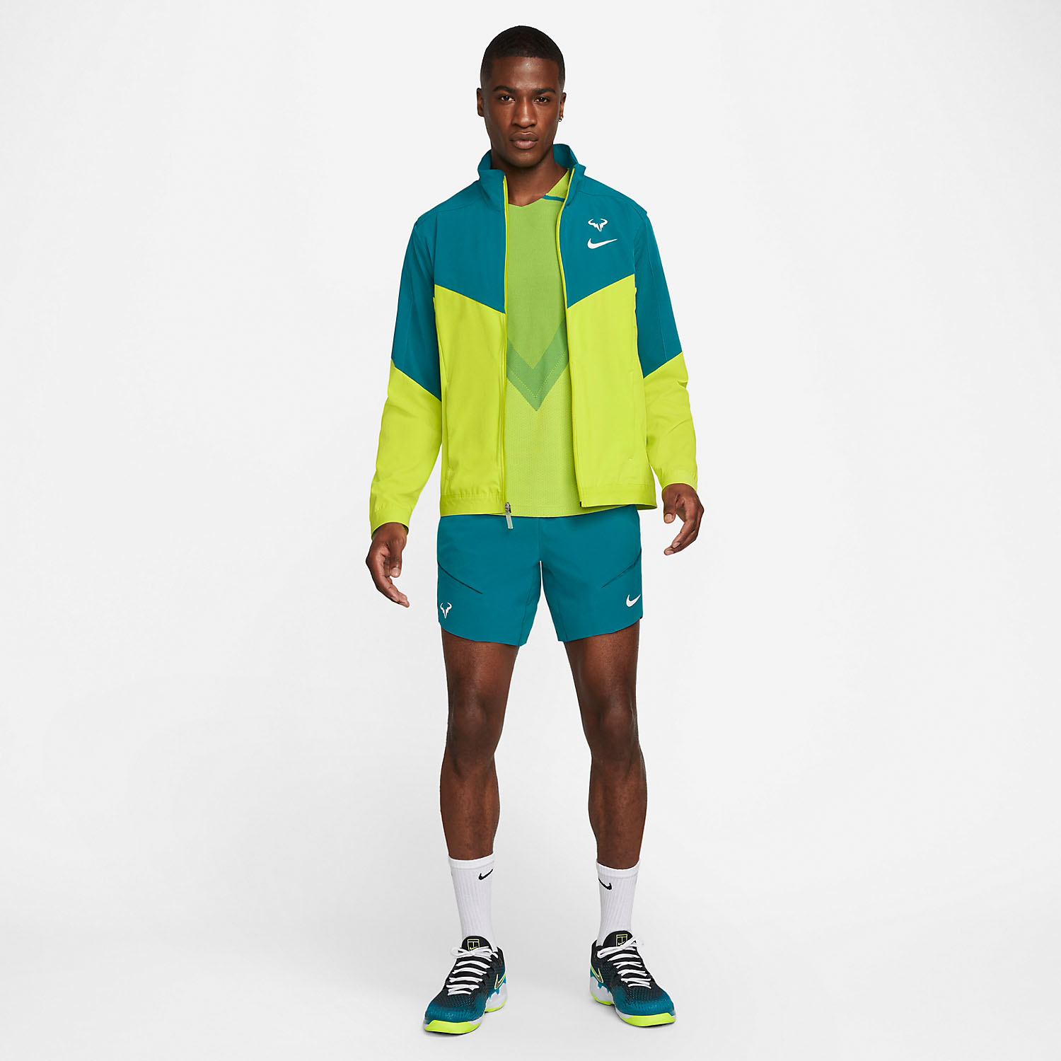 Nike Court Dri-FIT Rafa Men's Tennis Jacket - Atomic Green