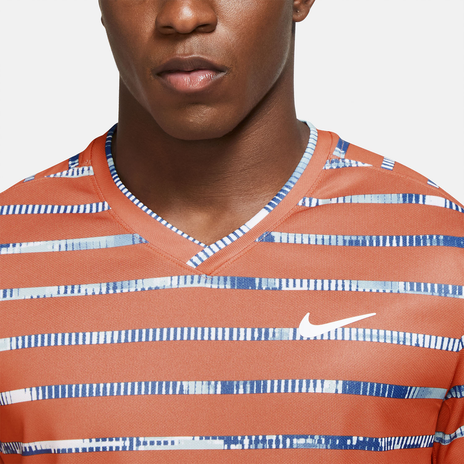 Nike tennis shirt orange outlet
