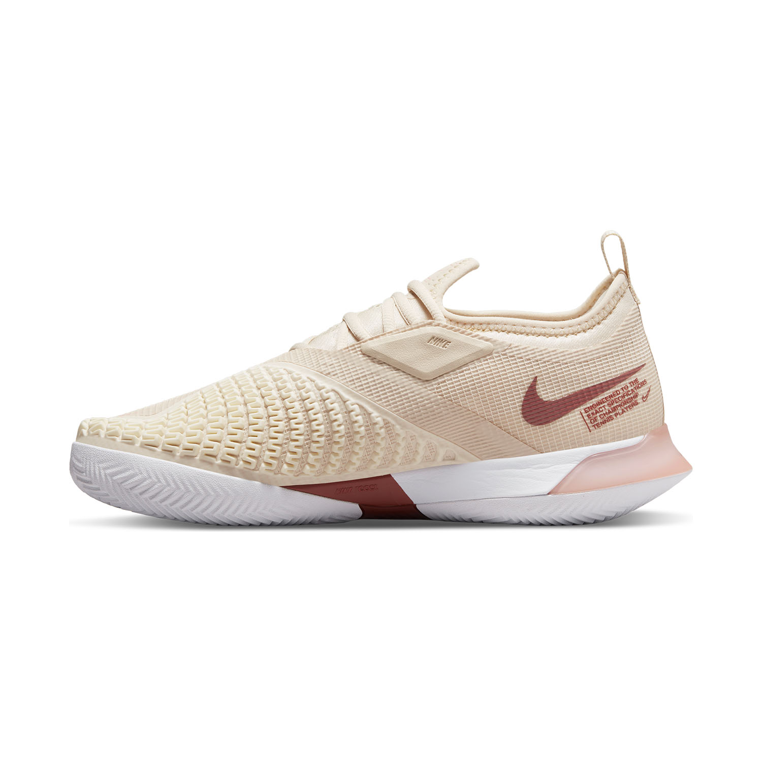 Nike Court React Vapor NXT Clay Women's Tennis Shoes Pearl White