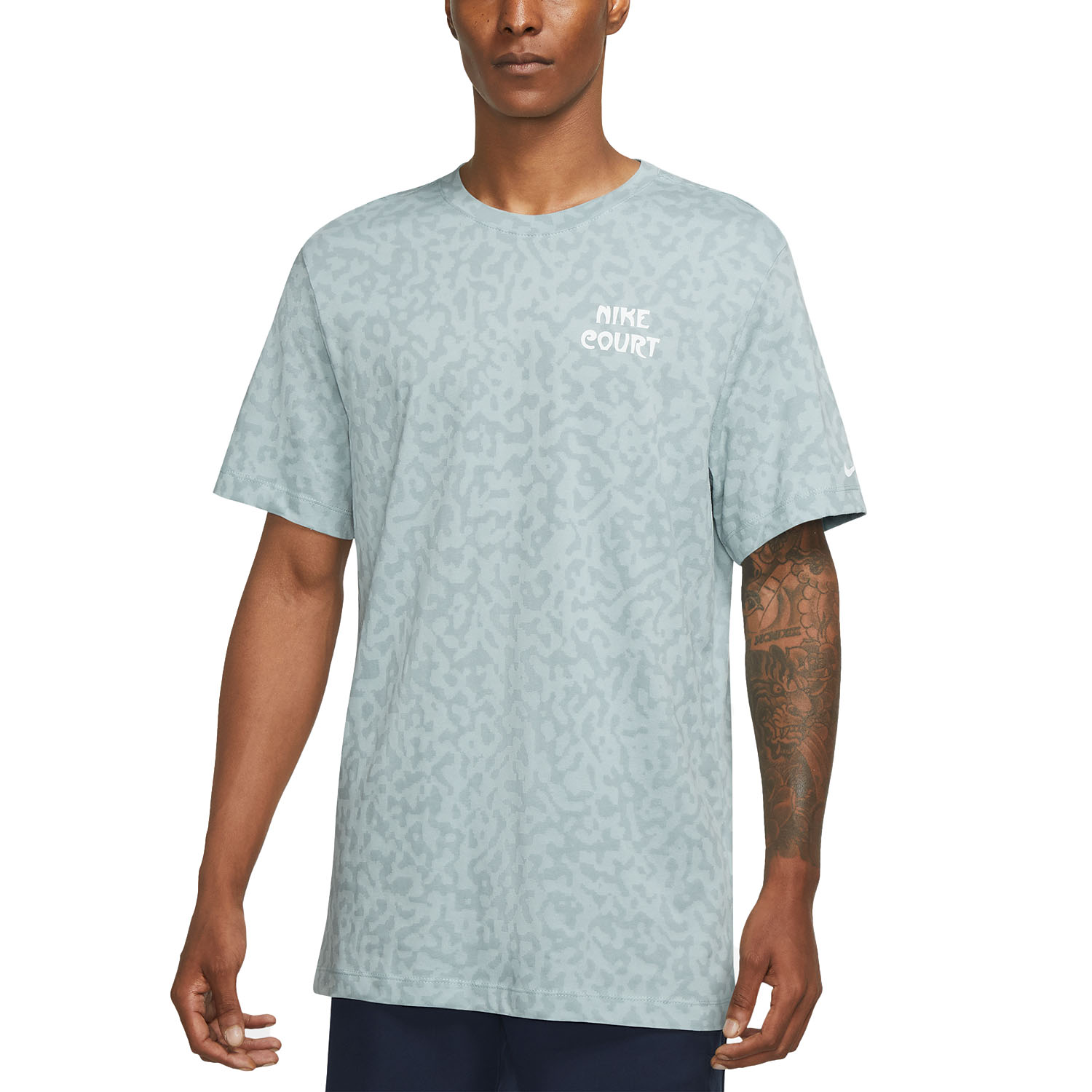 Nike Court Slam Camiseta de Tenis Hombre - Ocean Cube