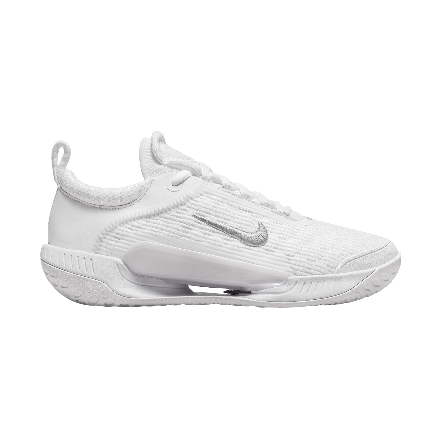 Nike Court Zoom NXT HC - White/Metallic Silver/Grey Fog