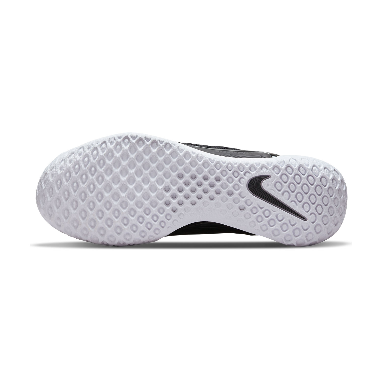 週間売れ筋 Nike Court Zoom NXT HC Men's Tennis Shoes - Black/White シューズ(男性用)