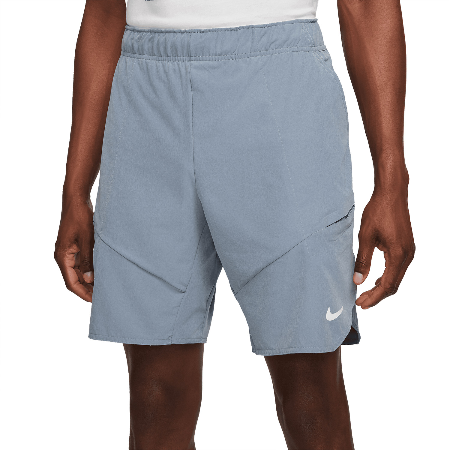 Nike Dri-FIT Advantage Pantaloncini Tennis Uomo - Ashen Slate