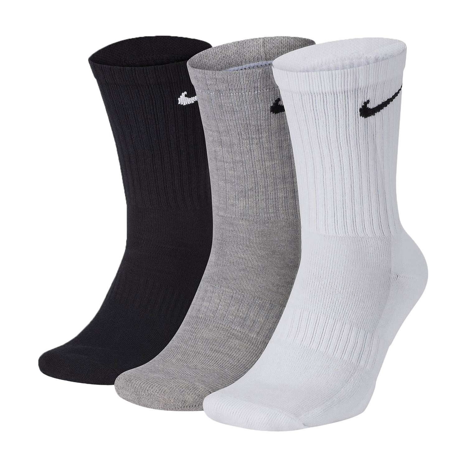 Nike Everyday Lightweight Crew x 3 Socks - Multicolor