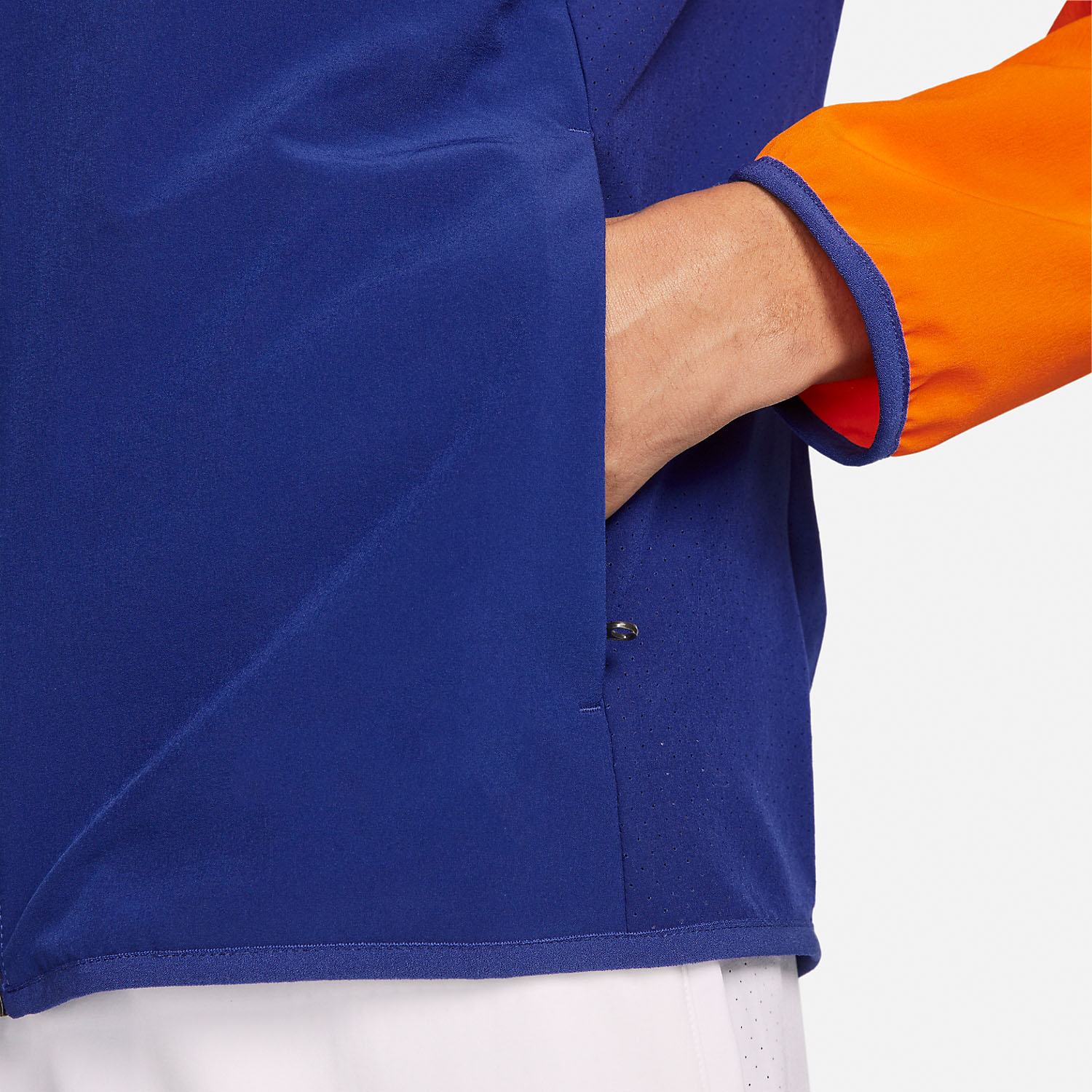 Nike Rafa Logo Men's Tennis Jacket - Magma Orange