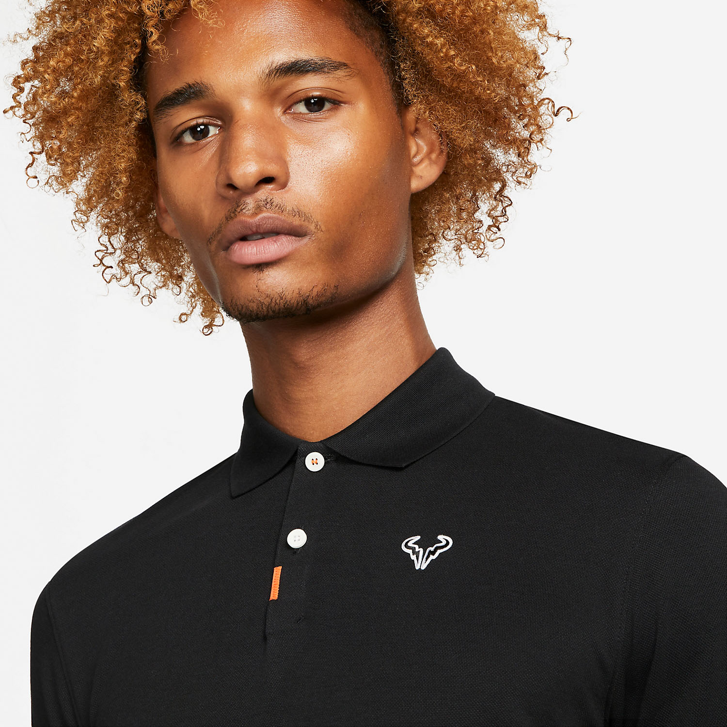 Nike Rafa Logo Polo - Black/White