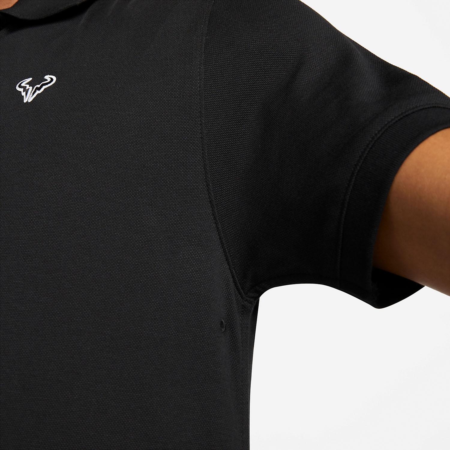 Nike Rafa Logo Polo - Black/White