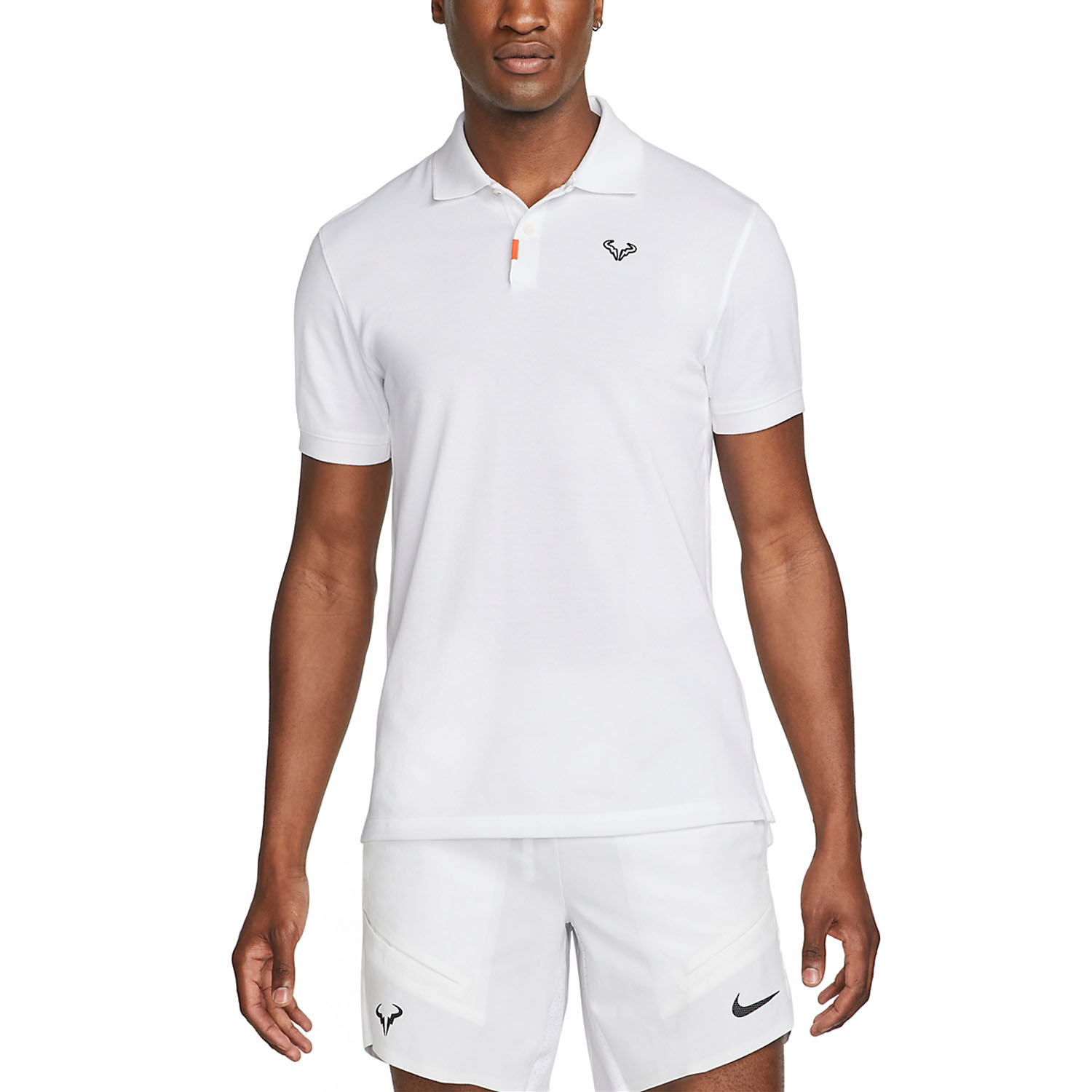 Nike Rafa Logo Polo - White/Black