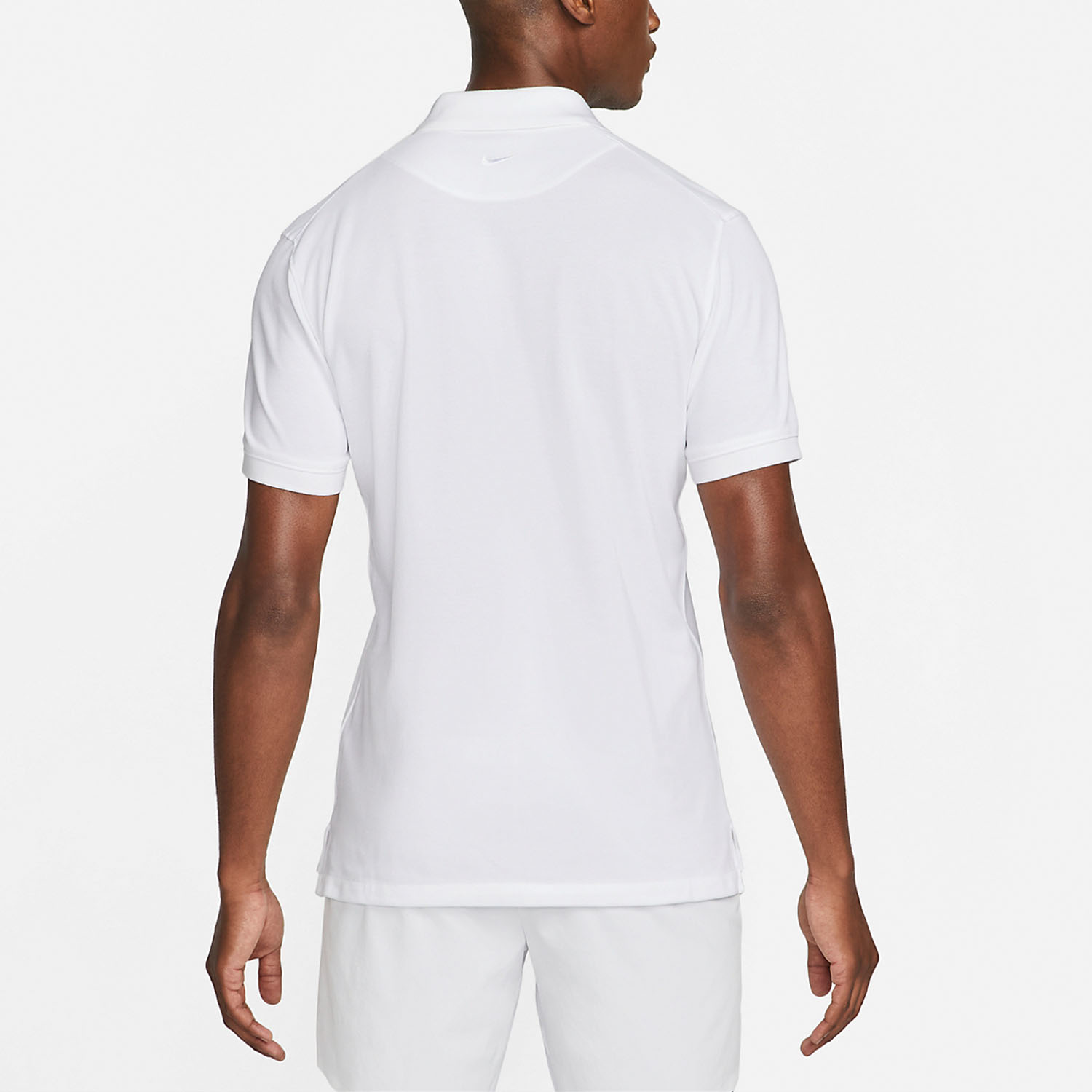 Nike Rafa Logo Men's Tennis Polo - White/Black