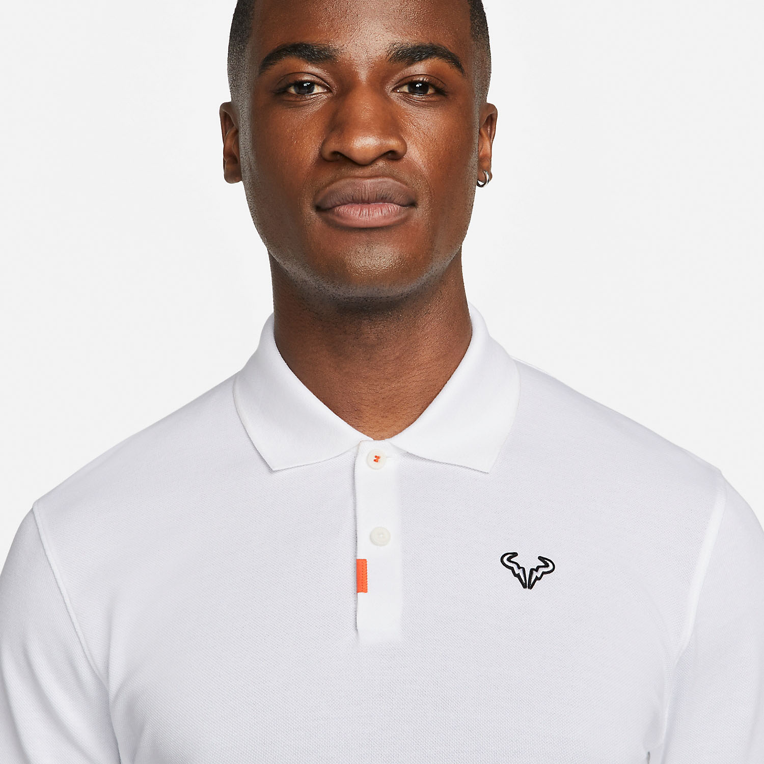 Nike Rafa Logo Polo - White/Black