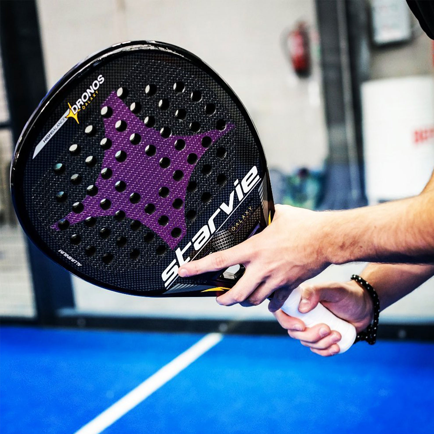 StarVie Dronos Galaxy Padel - Black/Purple