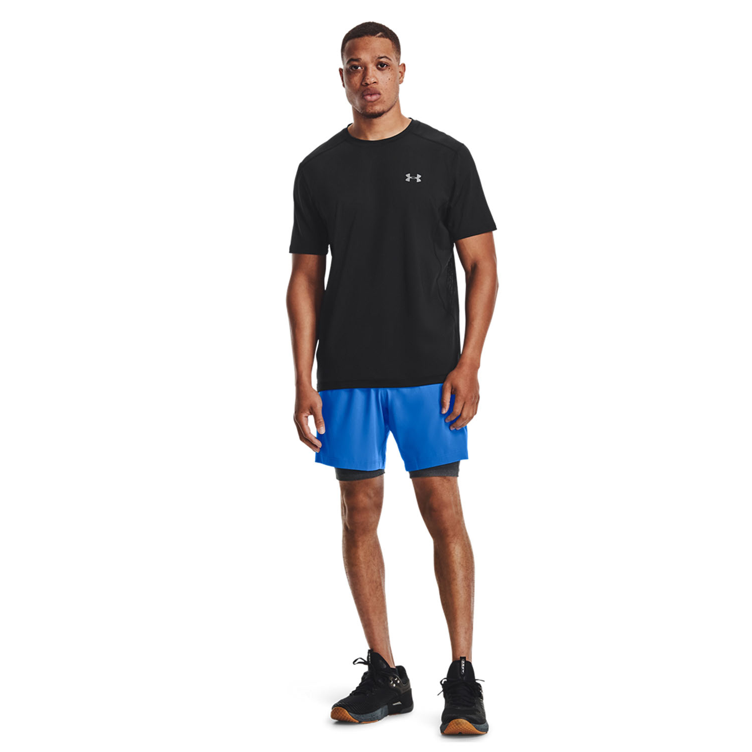 Under Armour HeatGear Men Underwear Short Tights Carbon Heather