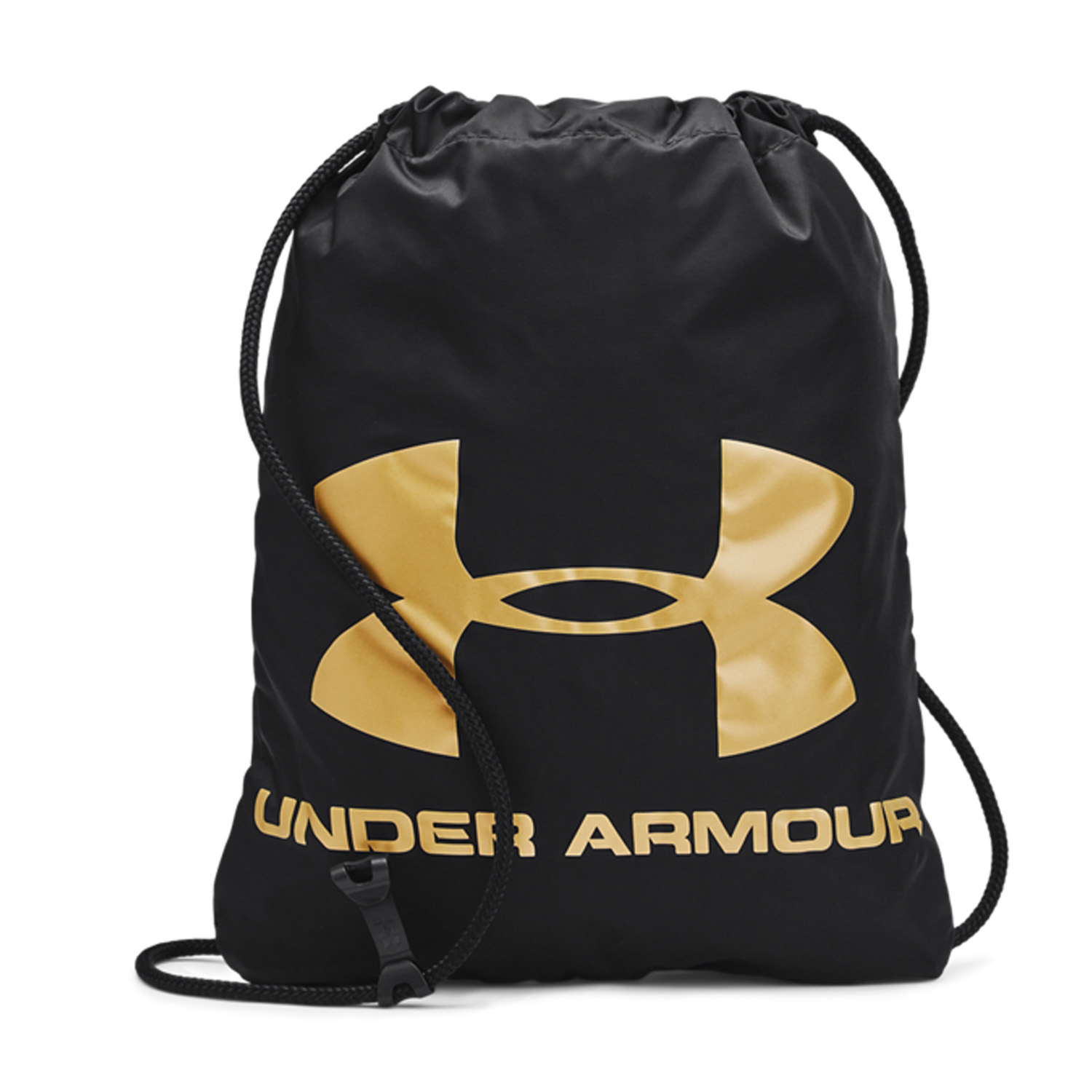 Under Armour OzSee Sackpack - Black/Metallic Gold