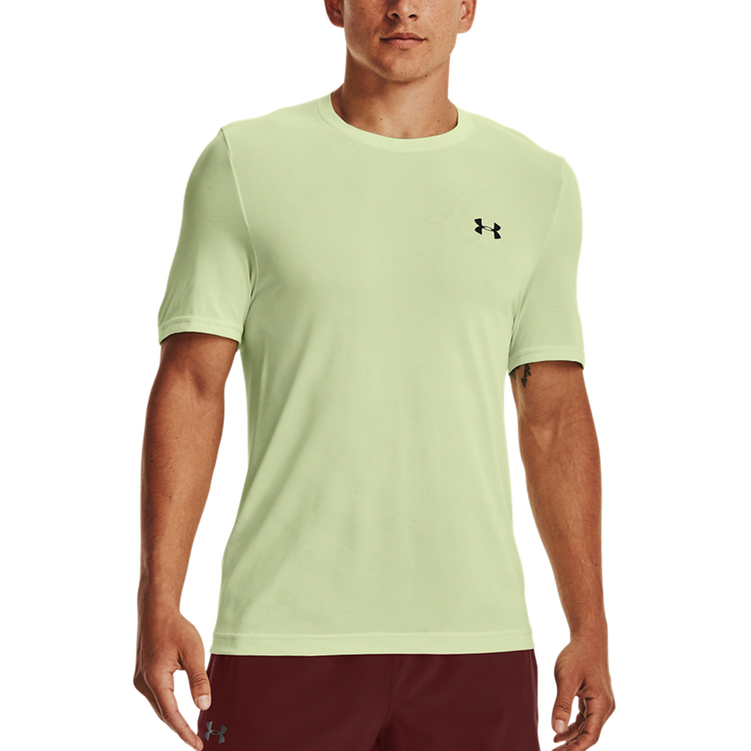Suponer perdonado de madera Under Armour Seamless Camiseta de Tenis Hombre - Phosphor Green