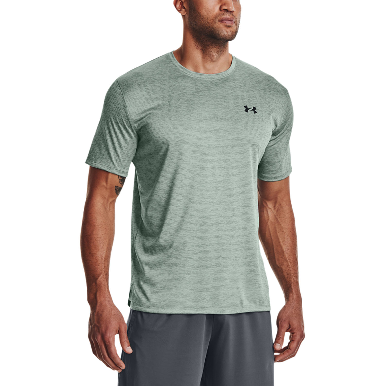 Medicina Forense lógica Adjuntar a Under Armour Training Vent 2.0 Men's Tennis T-Shirt - Opal Green