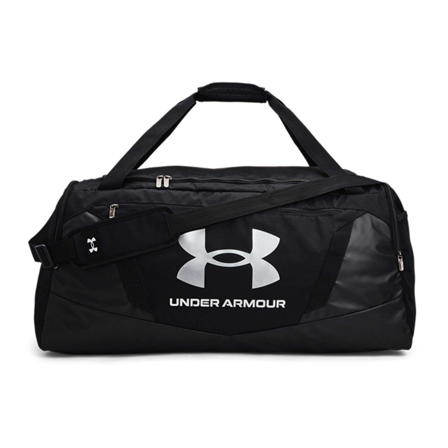 Under Armour Undeniable 5.0 Large Duffle - Black/Metallic Silver