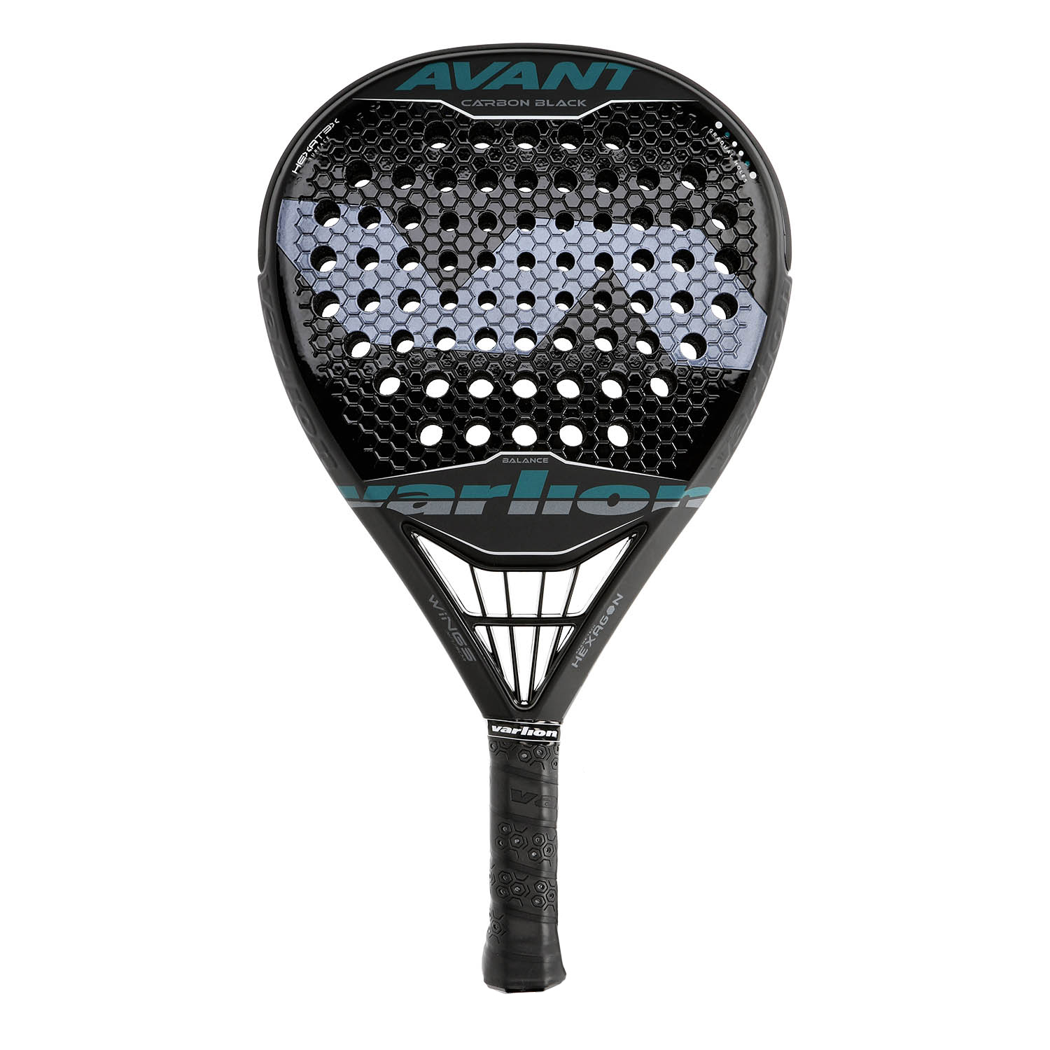 Varlion Avant Difusor Carbon Black Pala de Padel Black