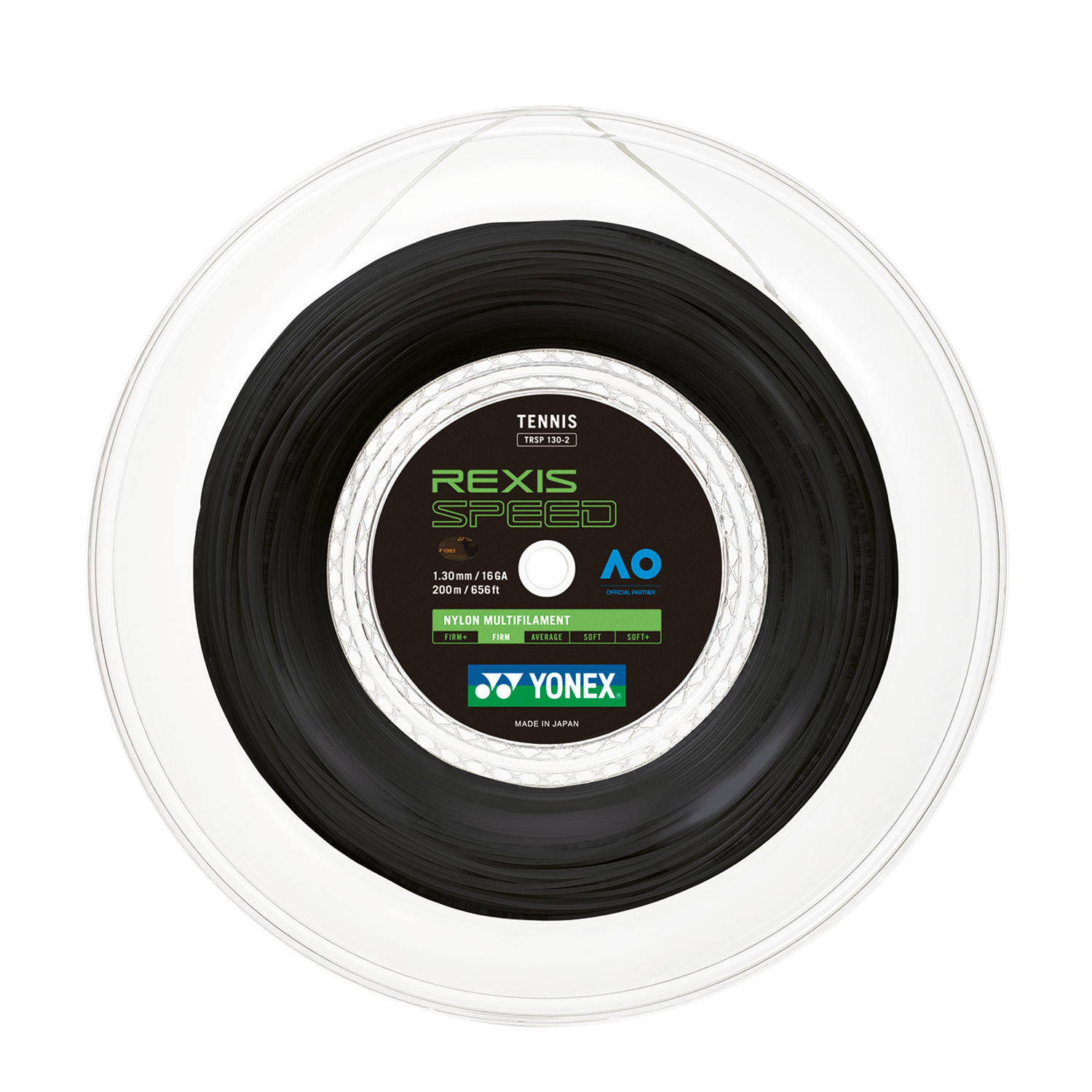 Yonex Rexis Speed 1.30 200 m Reel - Black