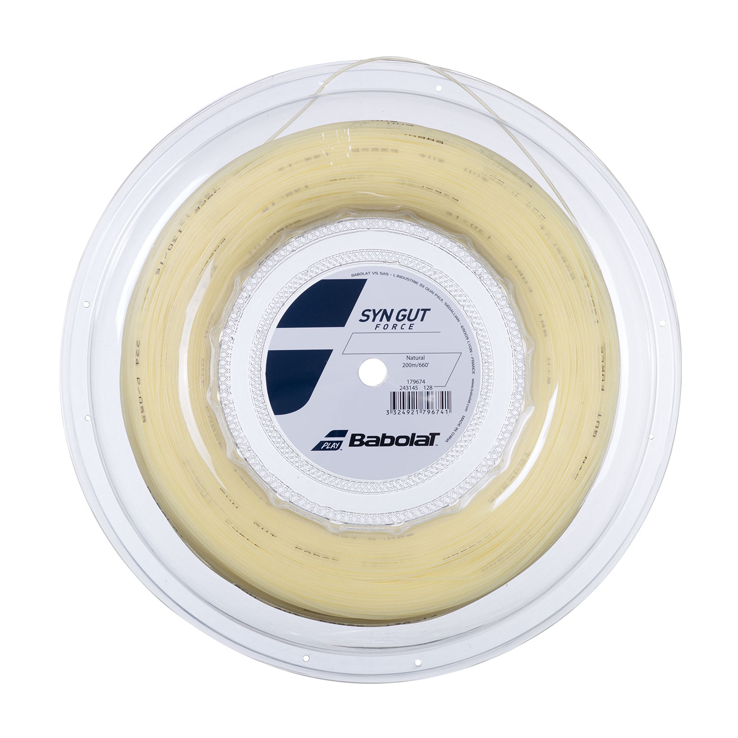 Babolat Syn Gut Force 1.35 String Reel 200 m - Natural