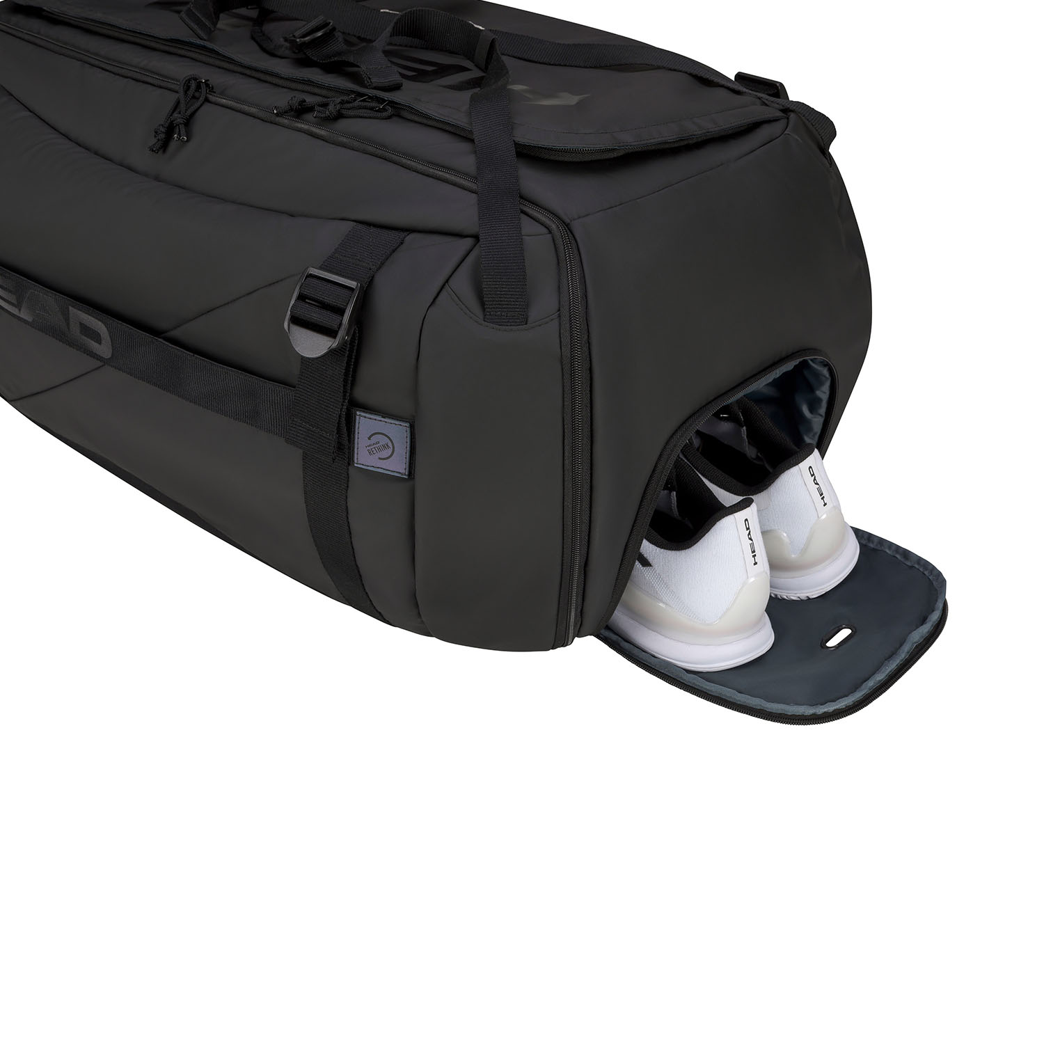 Borsone HEAD Pro X L - Bianco E Verde Per Tennis, Fino A 9 Racchette - Foto 10