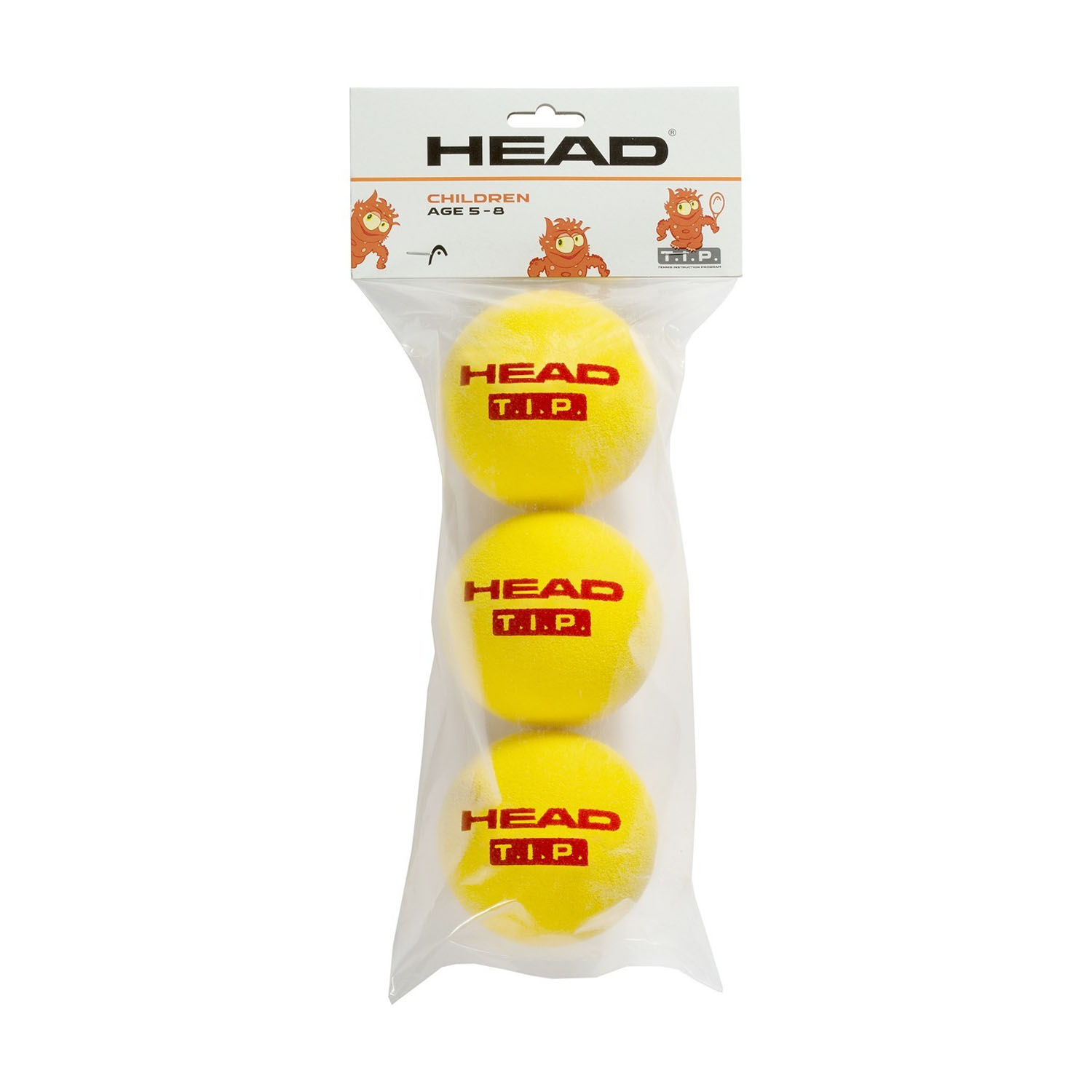 Head T.I.P. Red Foam - Pack of 3 Balls