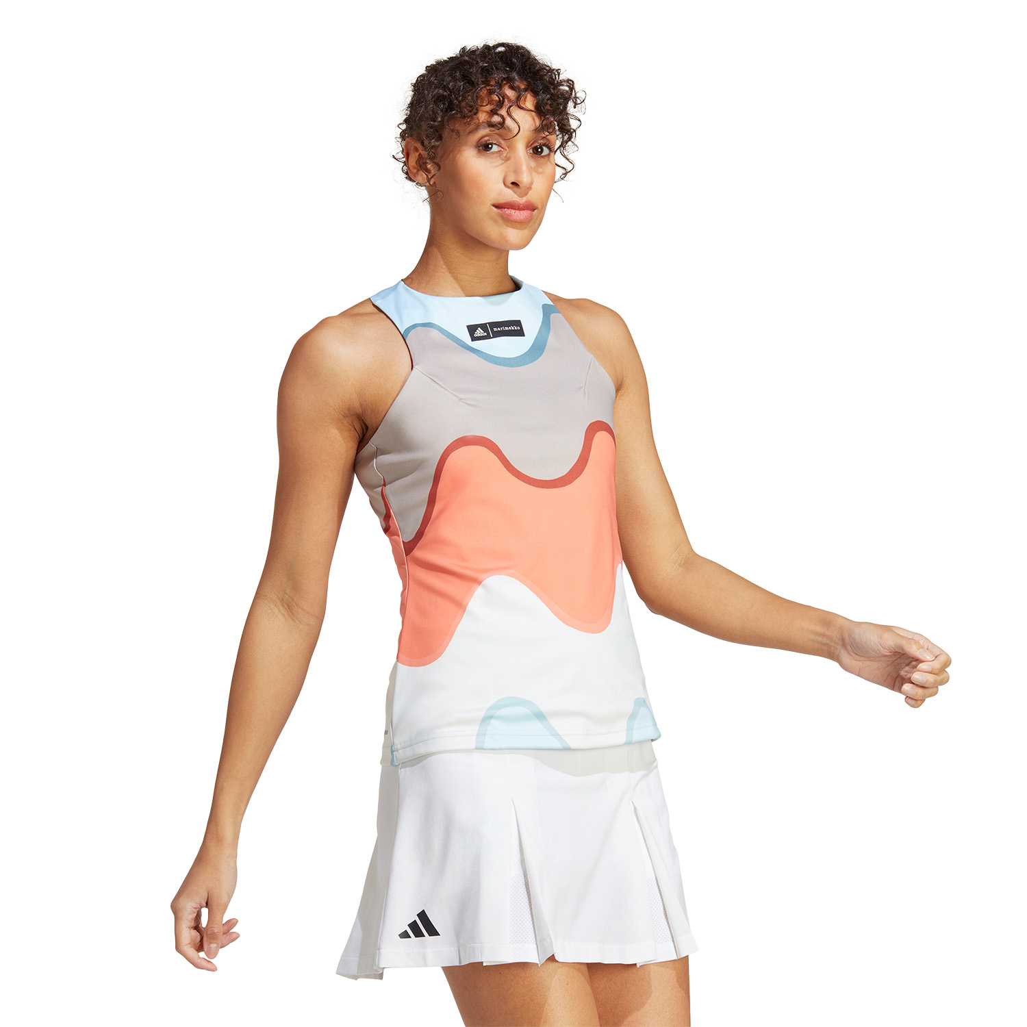 adidas x Marimekko Premium Falda de Tenis Mujer - Multicolor