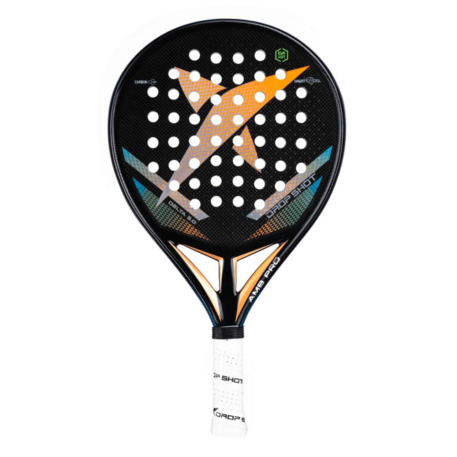 Drop Shot Delta 3.0 Padel - Black/Orange