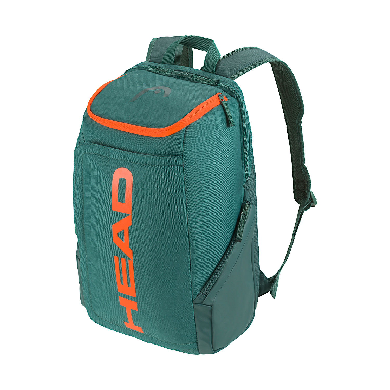 Head Pro Logo Backpack - Dark Cyan/Fluo Orange
