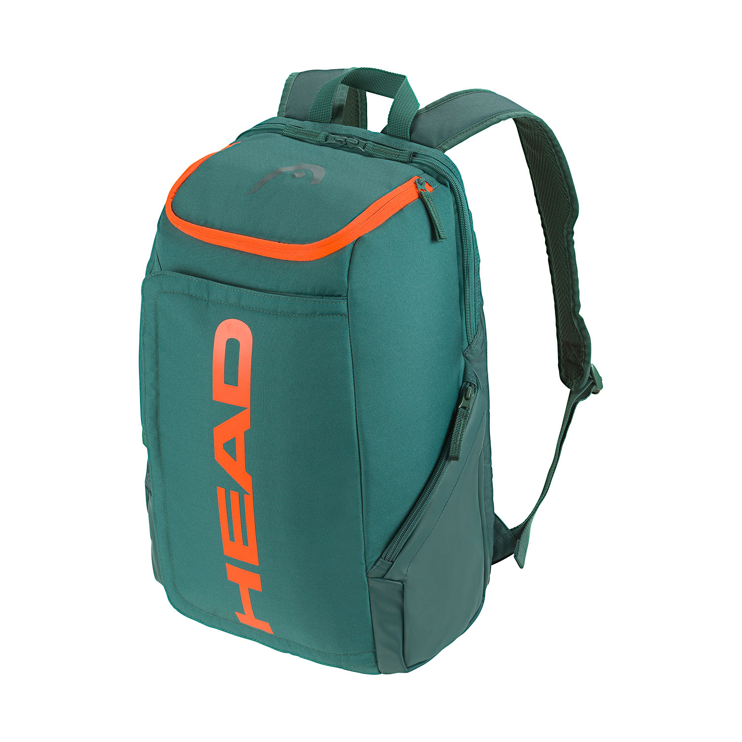 Head Pro Logo Mochila - Dark Cyan/Fluo Orange