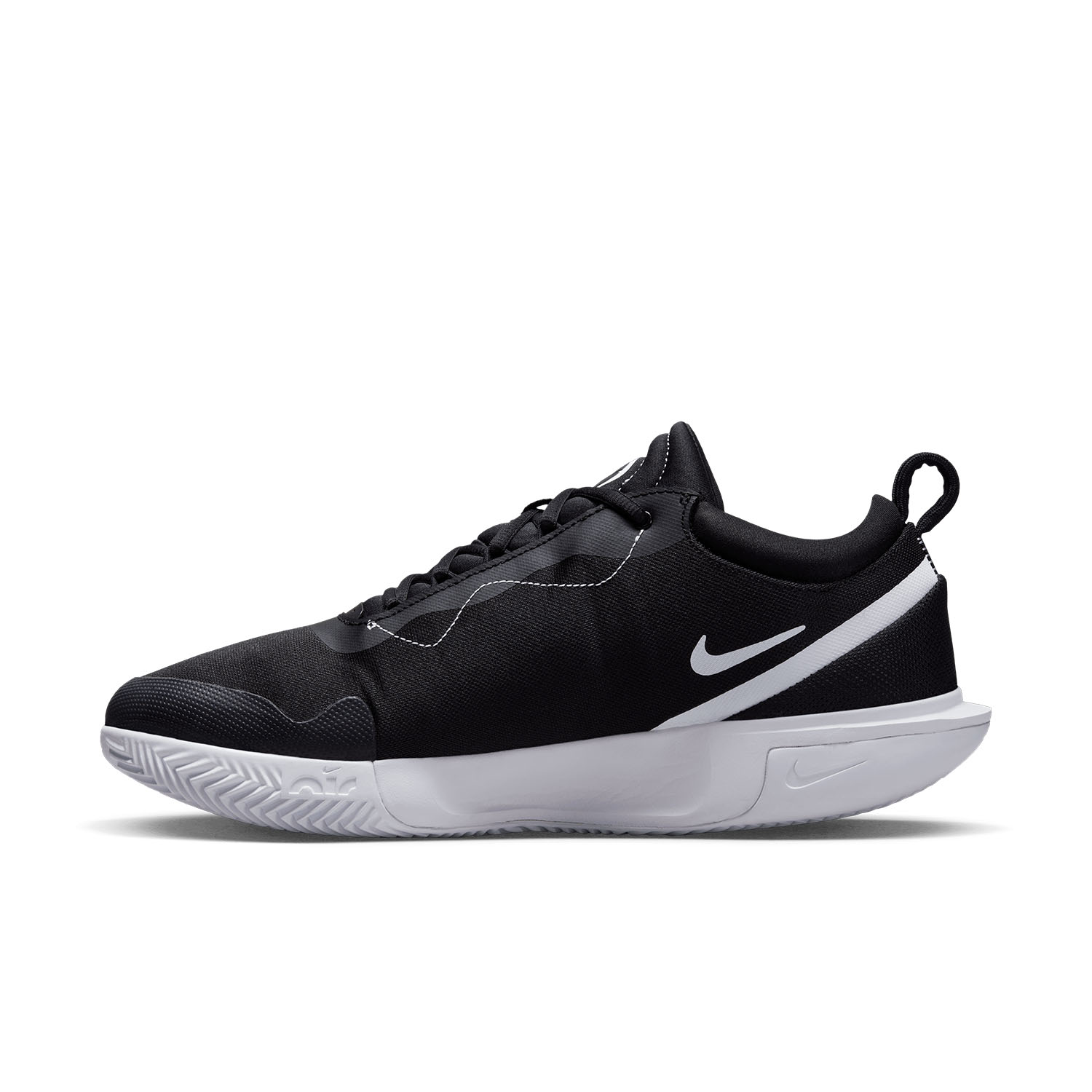 Nike Court Zoom Pro Clay Men's Tennis Shoes - Black/White