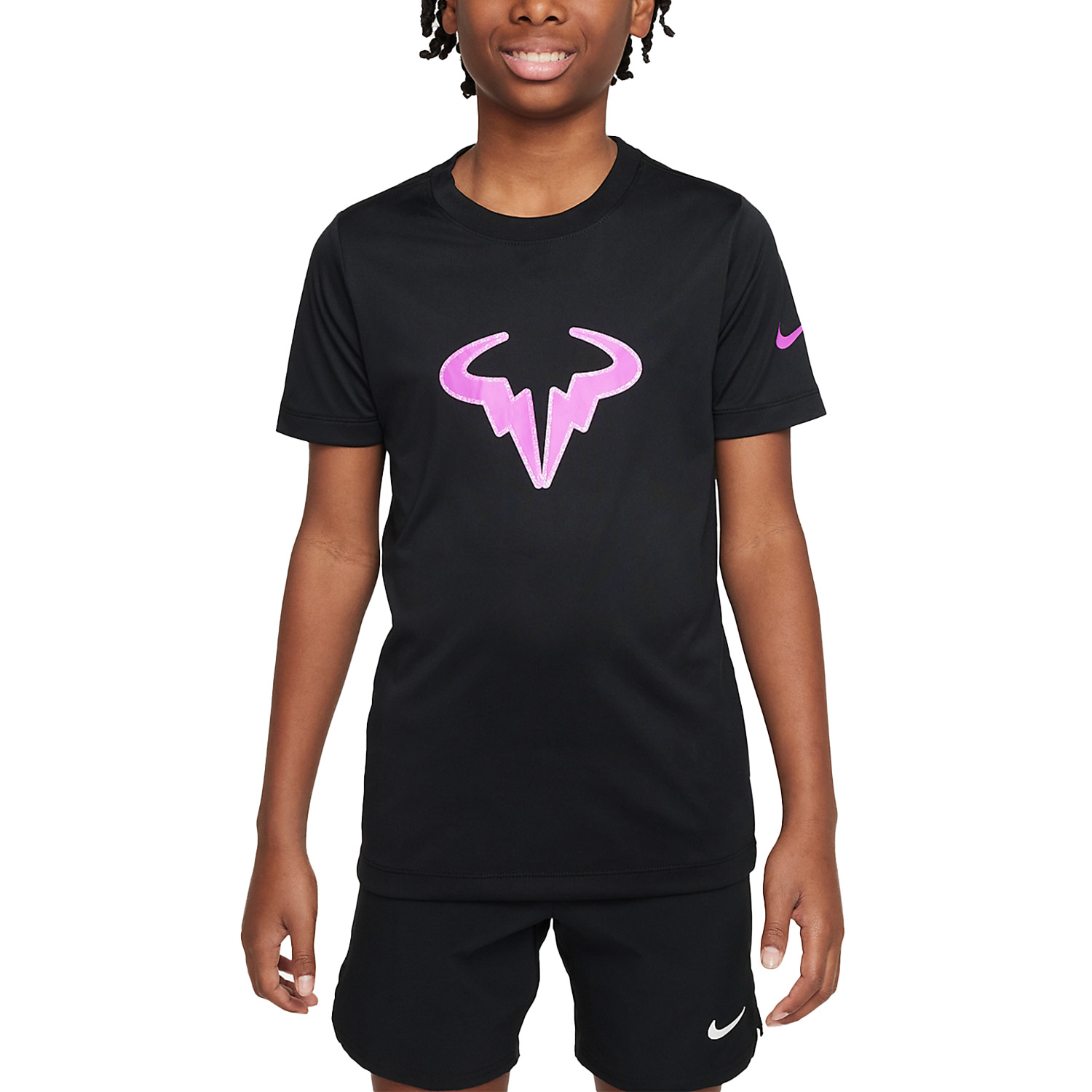 Nike Dri-FIT Rafa T-Shirt Boy - Black