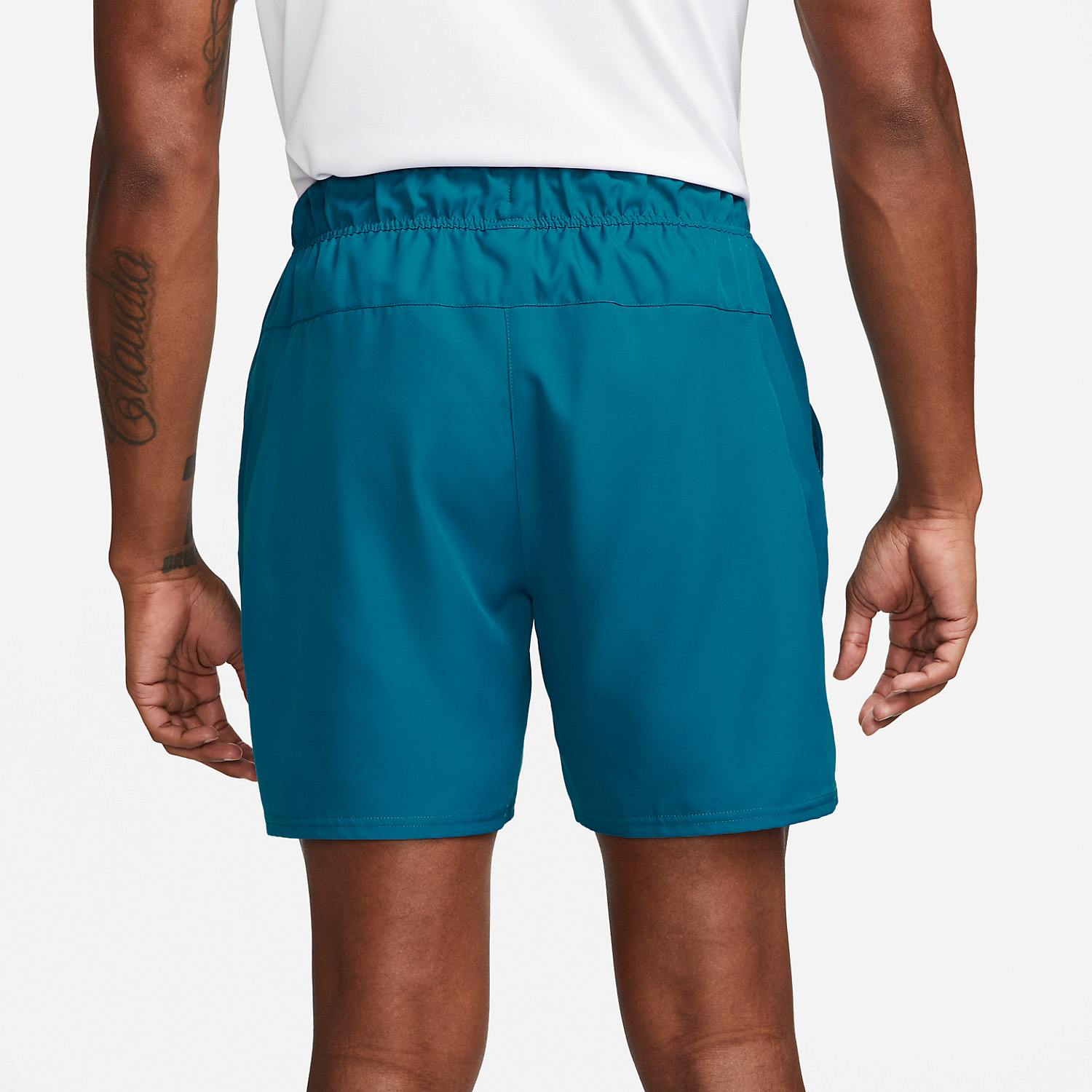 Nike Flex Victory 7in Men's Tennis Shorts - Green Abyss/White
