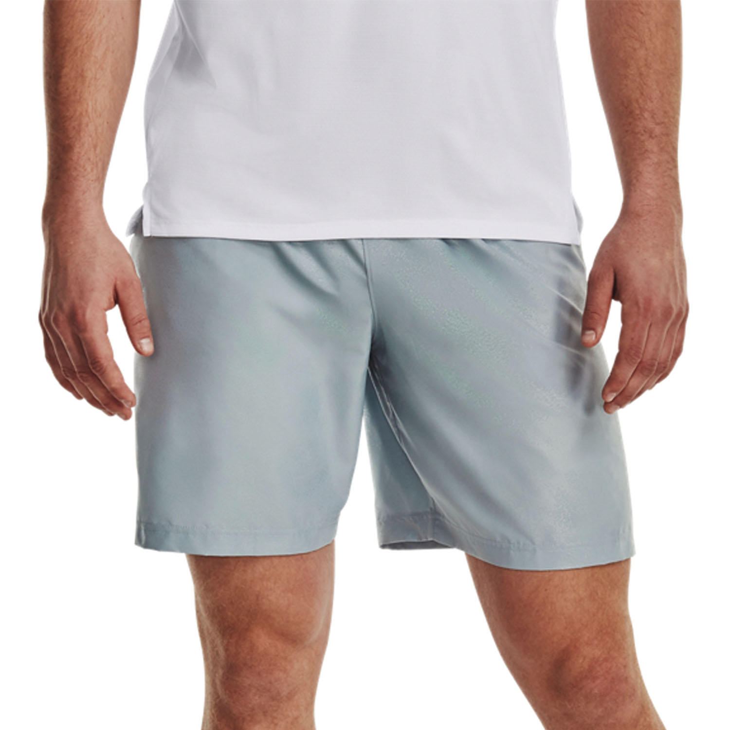 Under Armour Woven Emboss 8in Mens Shorts - Blue