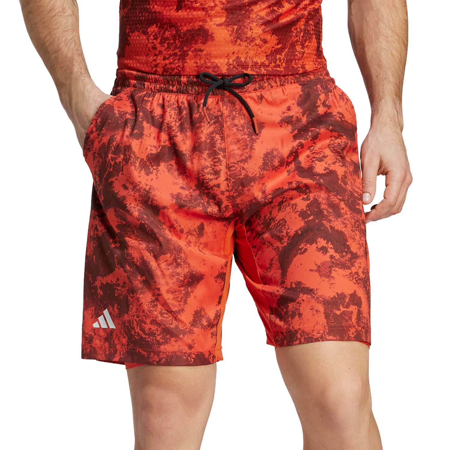 adidas Paris in Men's Tennis Shorts Preloved Red