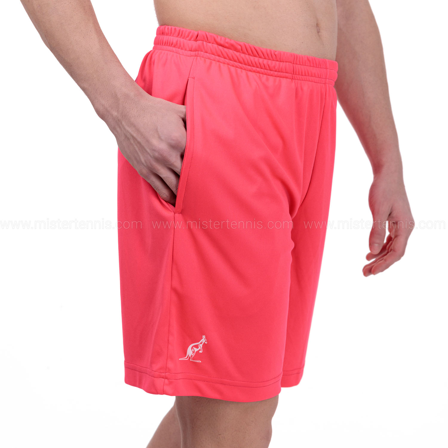 Australian Ace Logo Classic 8in Shorts - Psyco Red