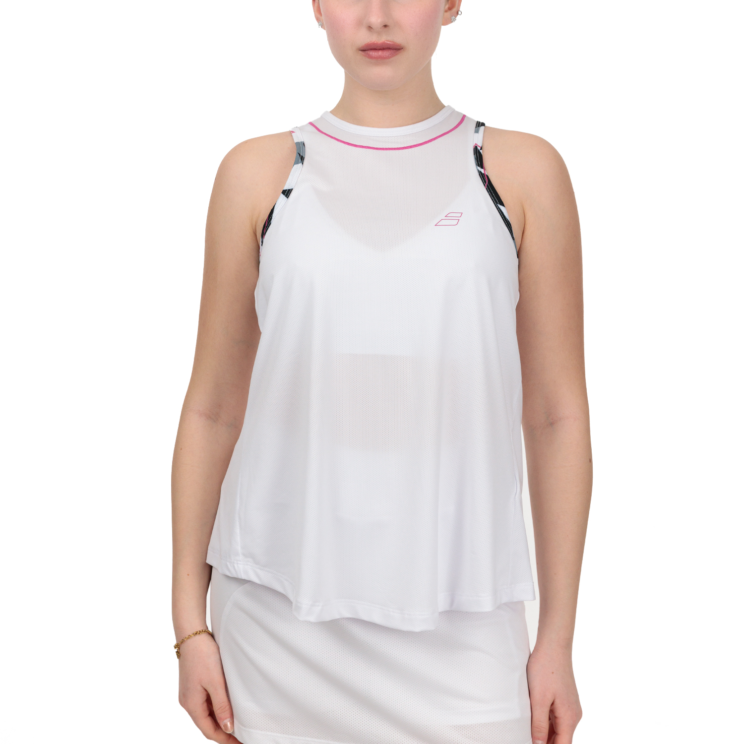 Babolat Aero Tank - White