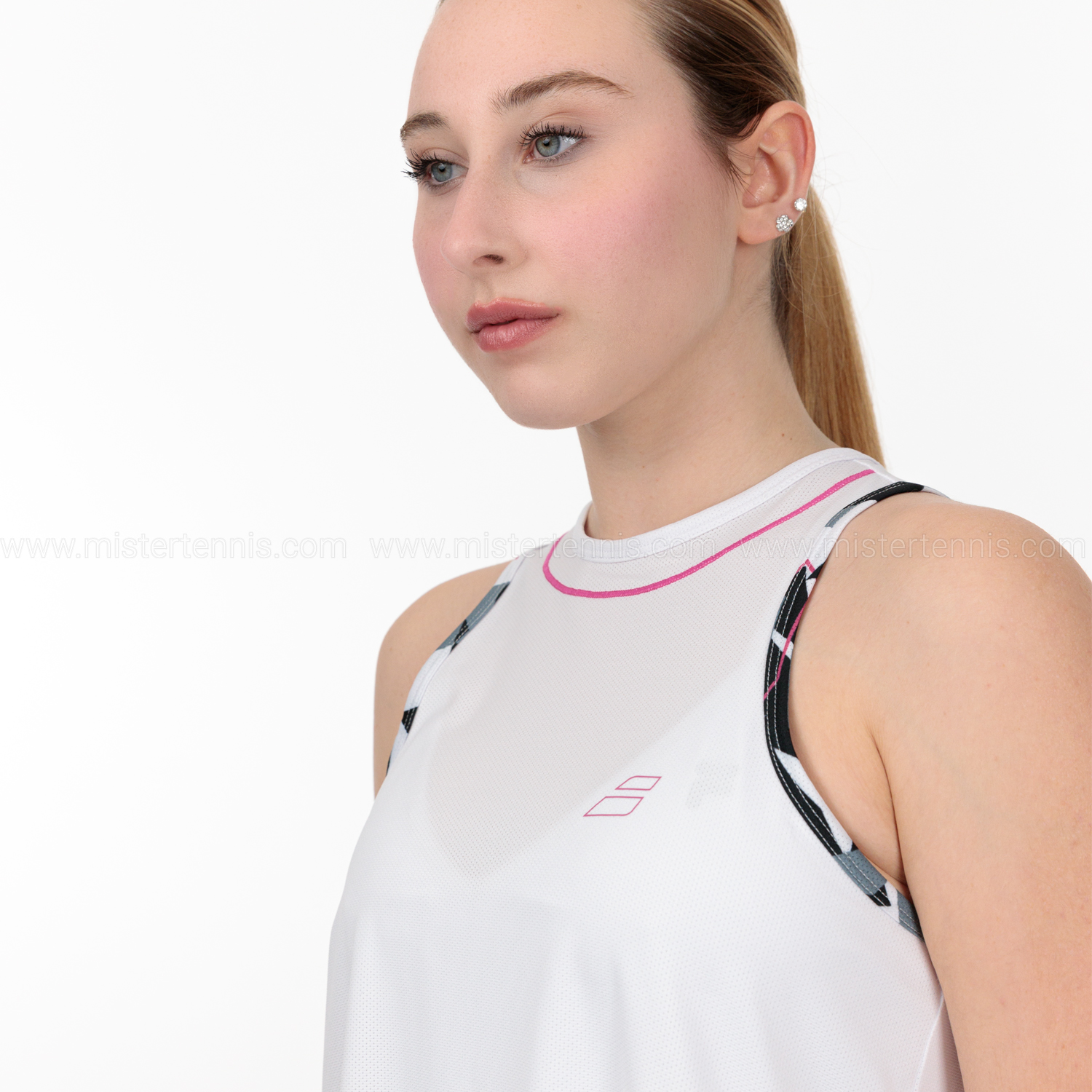 Babolat Aero Tank - White