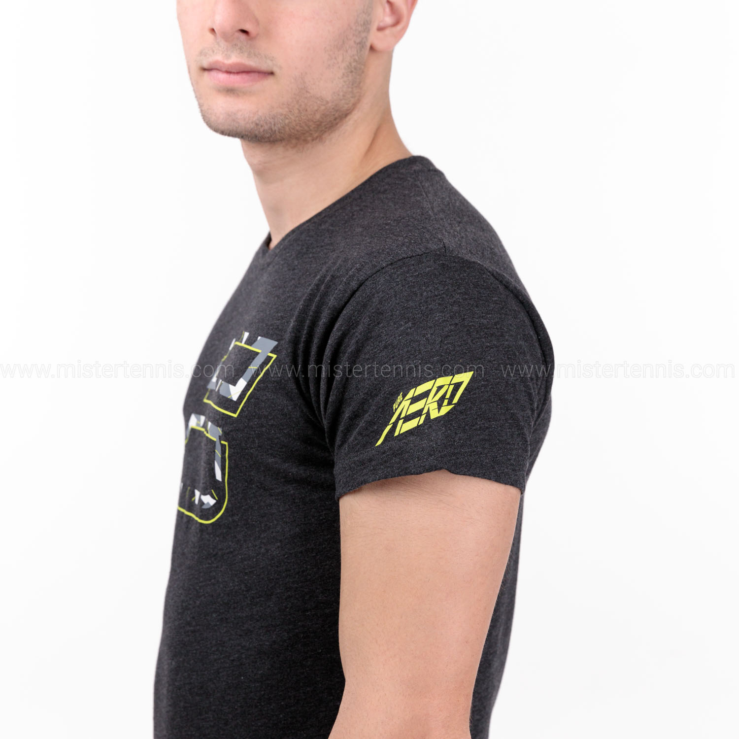 Babolat Aero T-Shirt - Black Heather