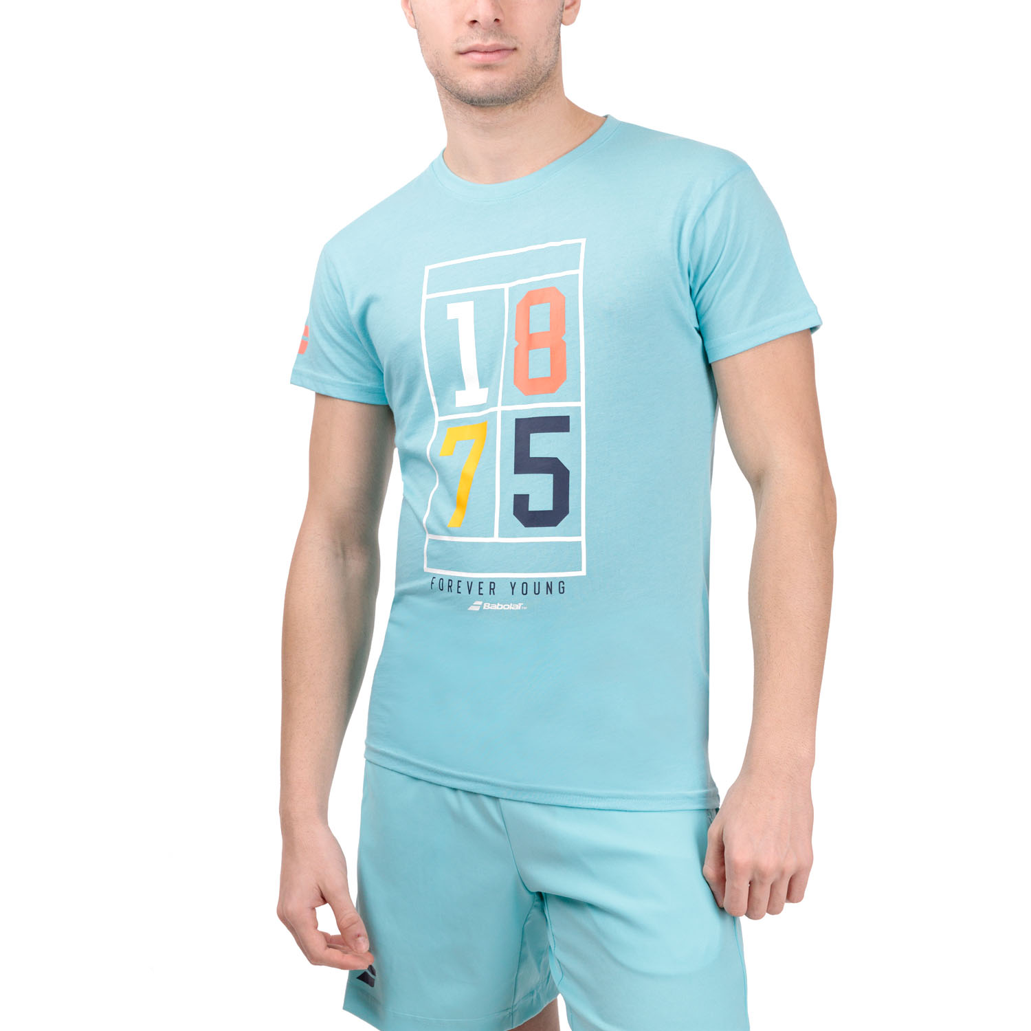 Babolat Exercise Vintage Camiseta - Angel Blue Heather