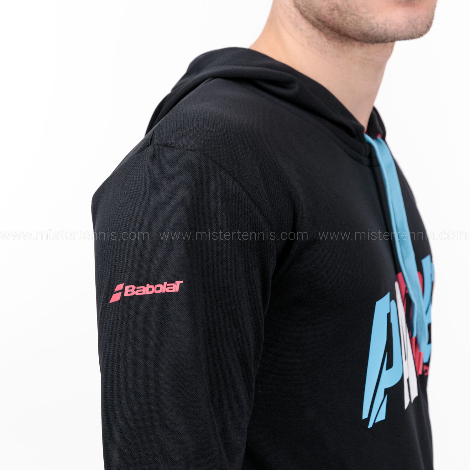 Babolat Logo Hoodie - Black