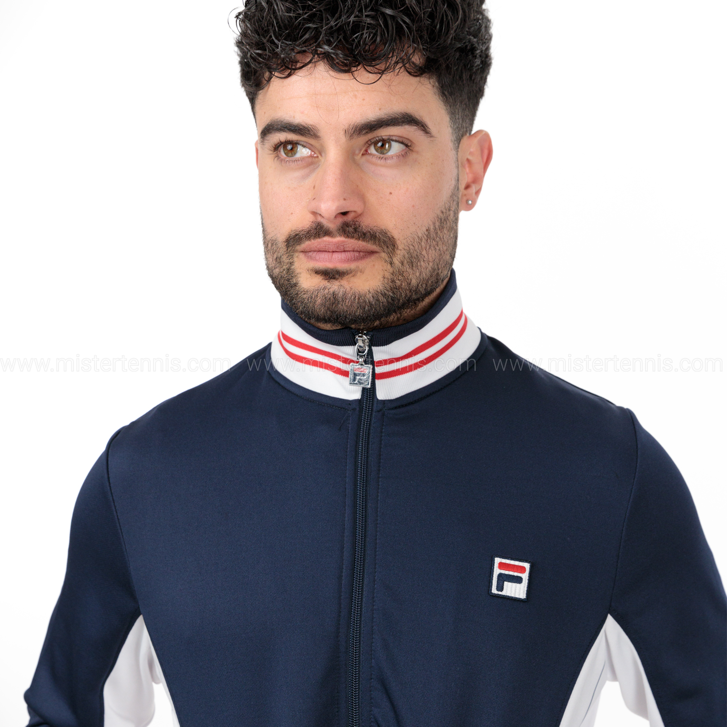 Fila Bjorn Chaqueta - Navy/White