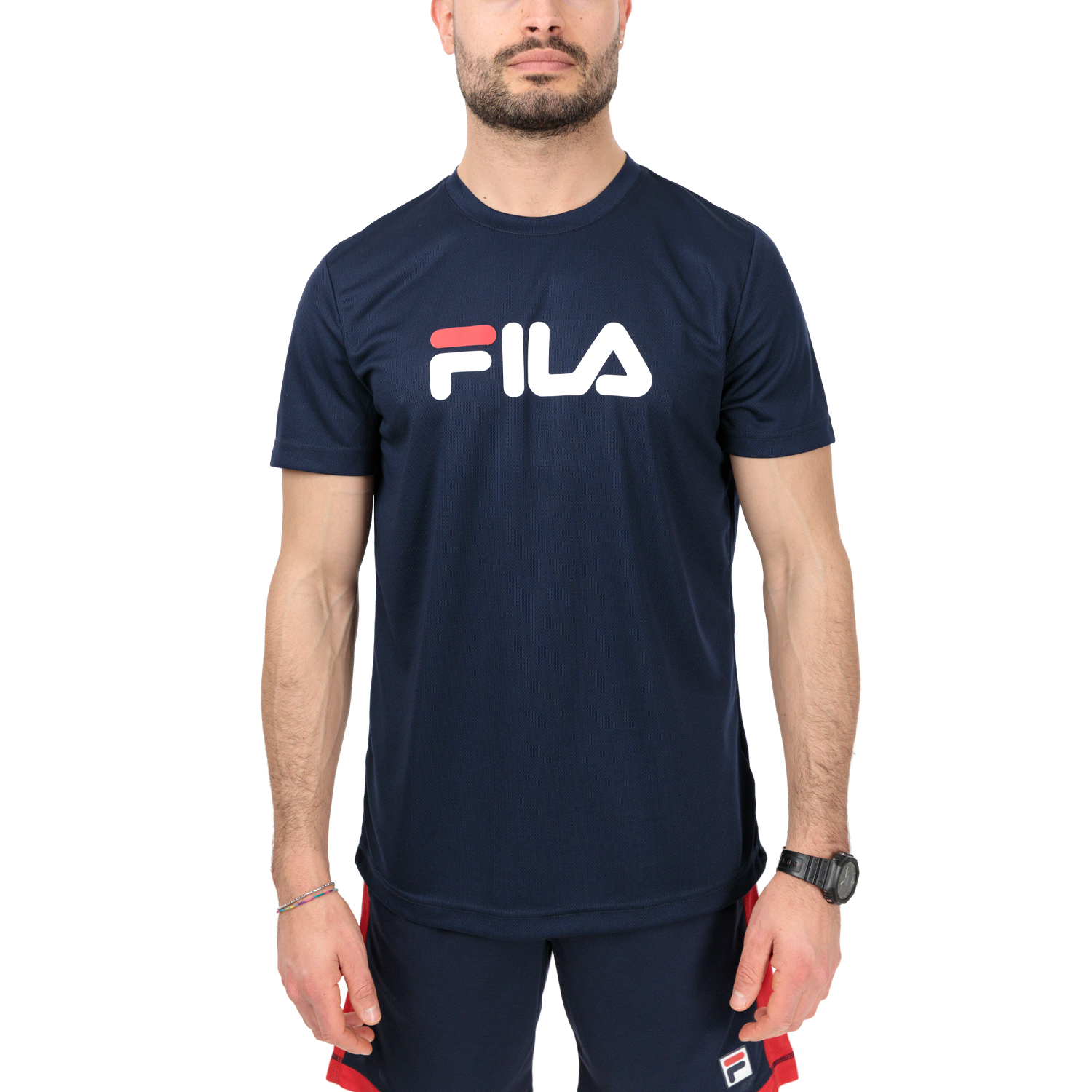 Fila Court T-Shirt - Navy