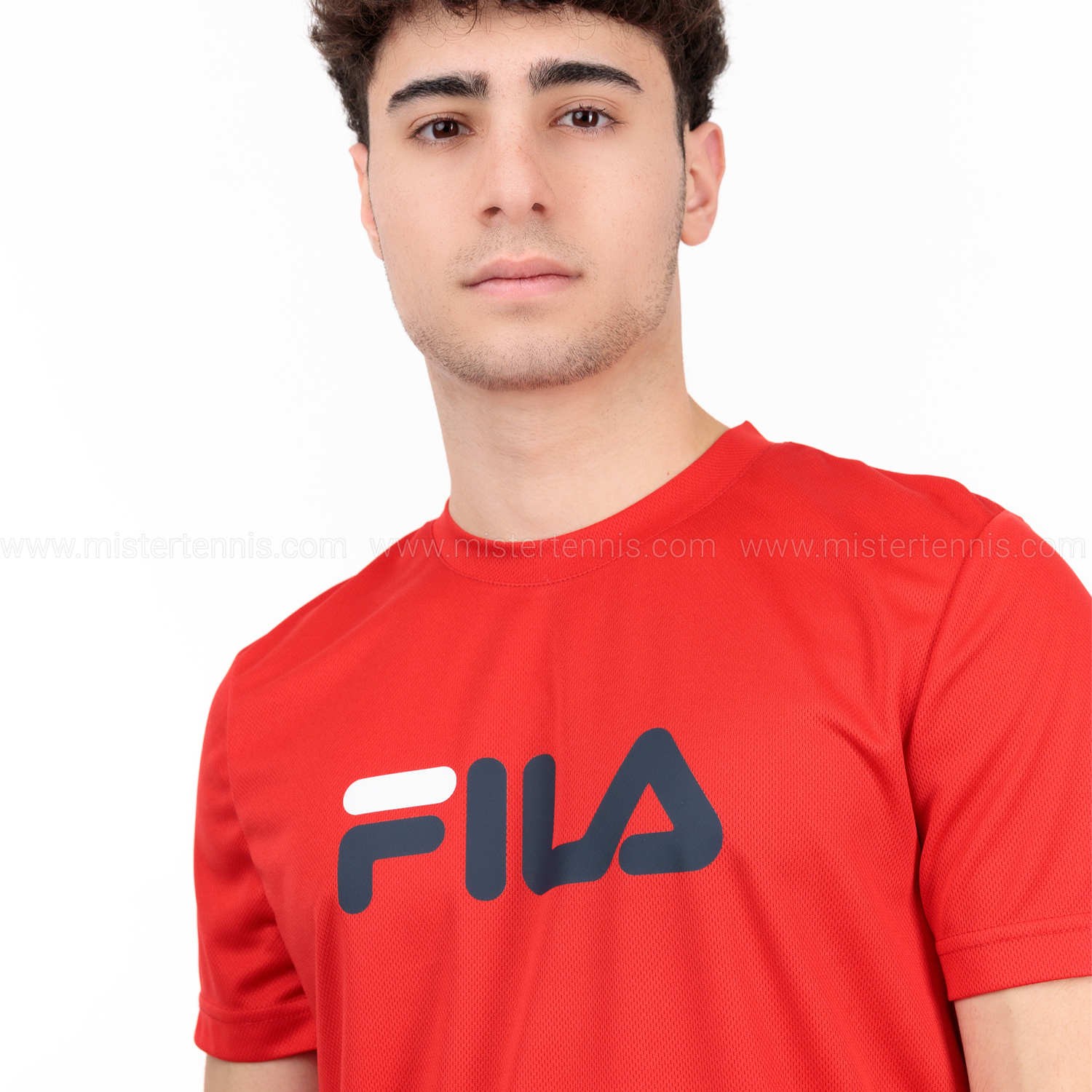 Fila Court T-Shirt - Red
