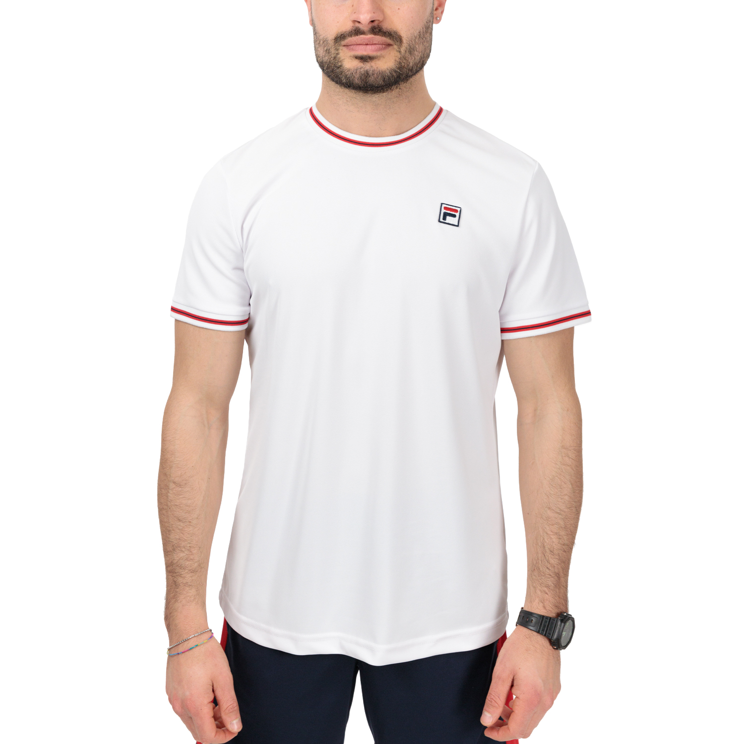 Fila Marlon Camiseta - White