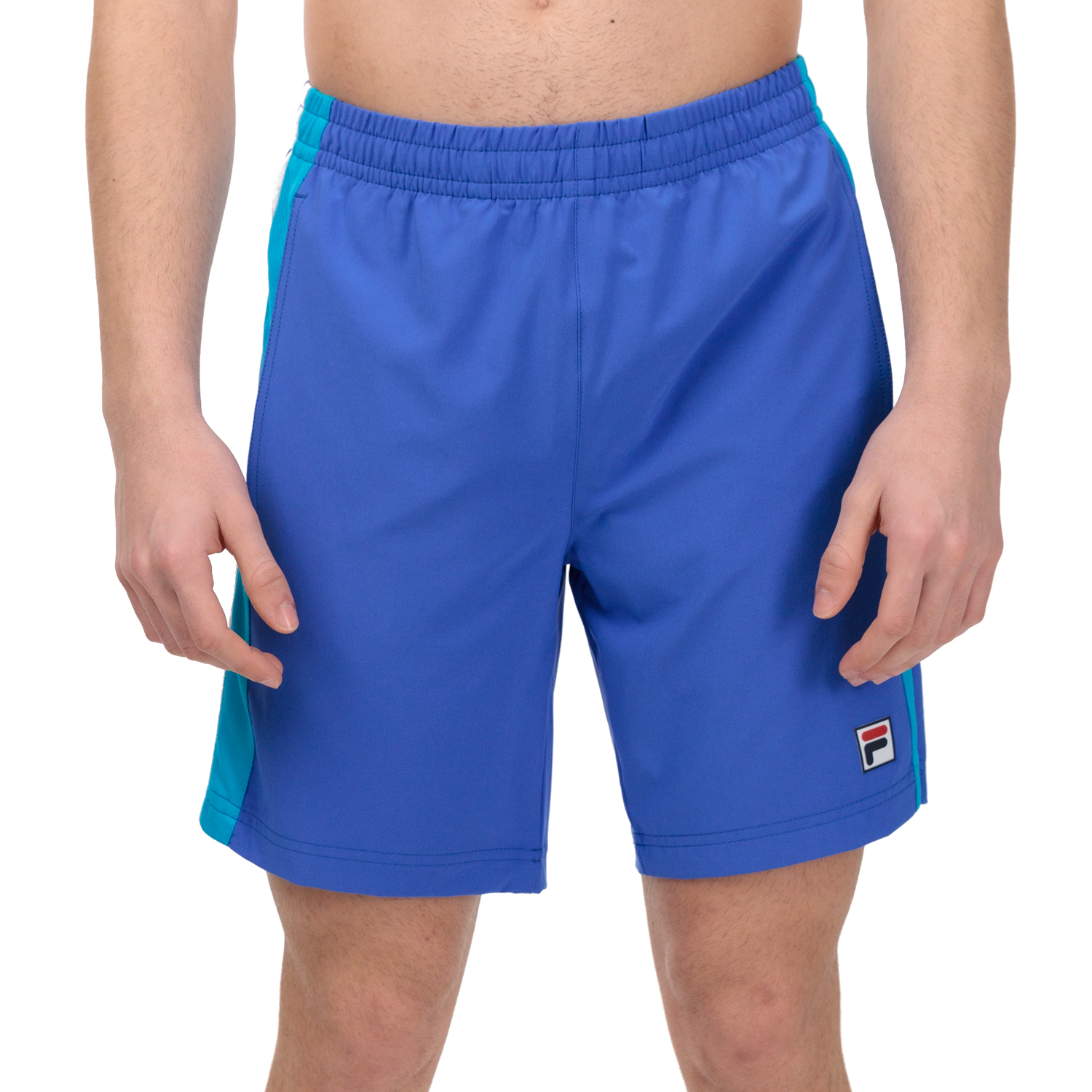 plakband inzet Spreek luid Fila Nicolo 8in Men's Tennis Shorts - Dazzling Blue