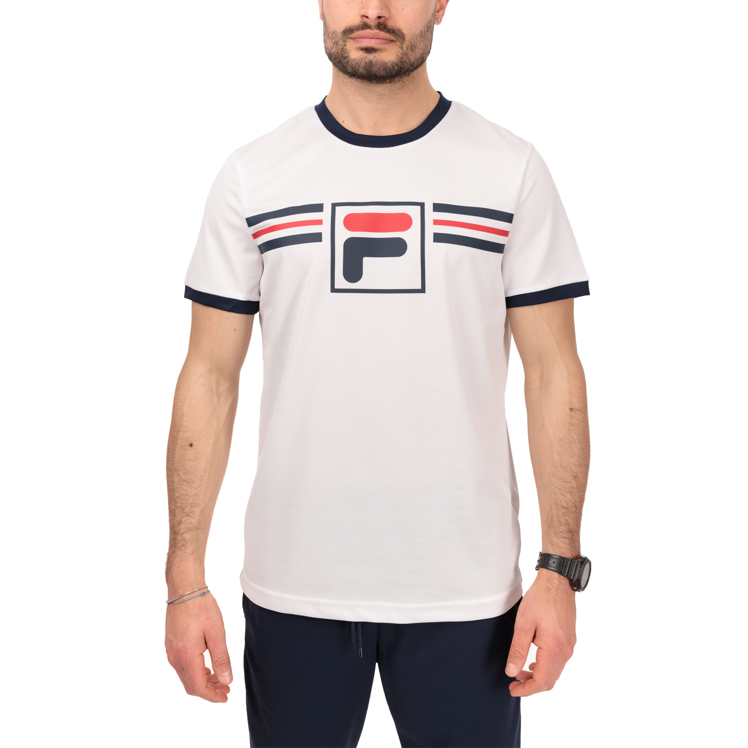 Fila Oscar Camiseta - White