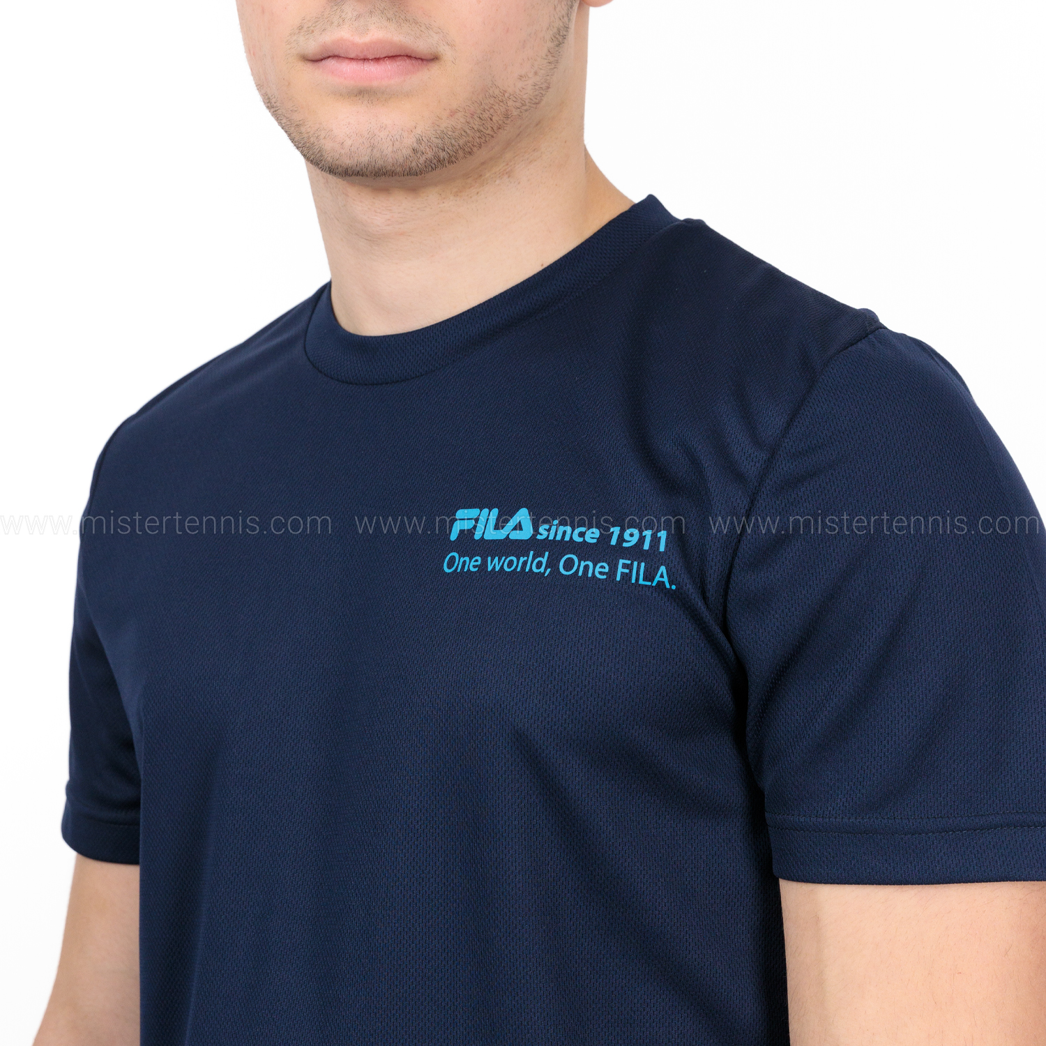Fila Sandro T-Shirt - Navy