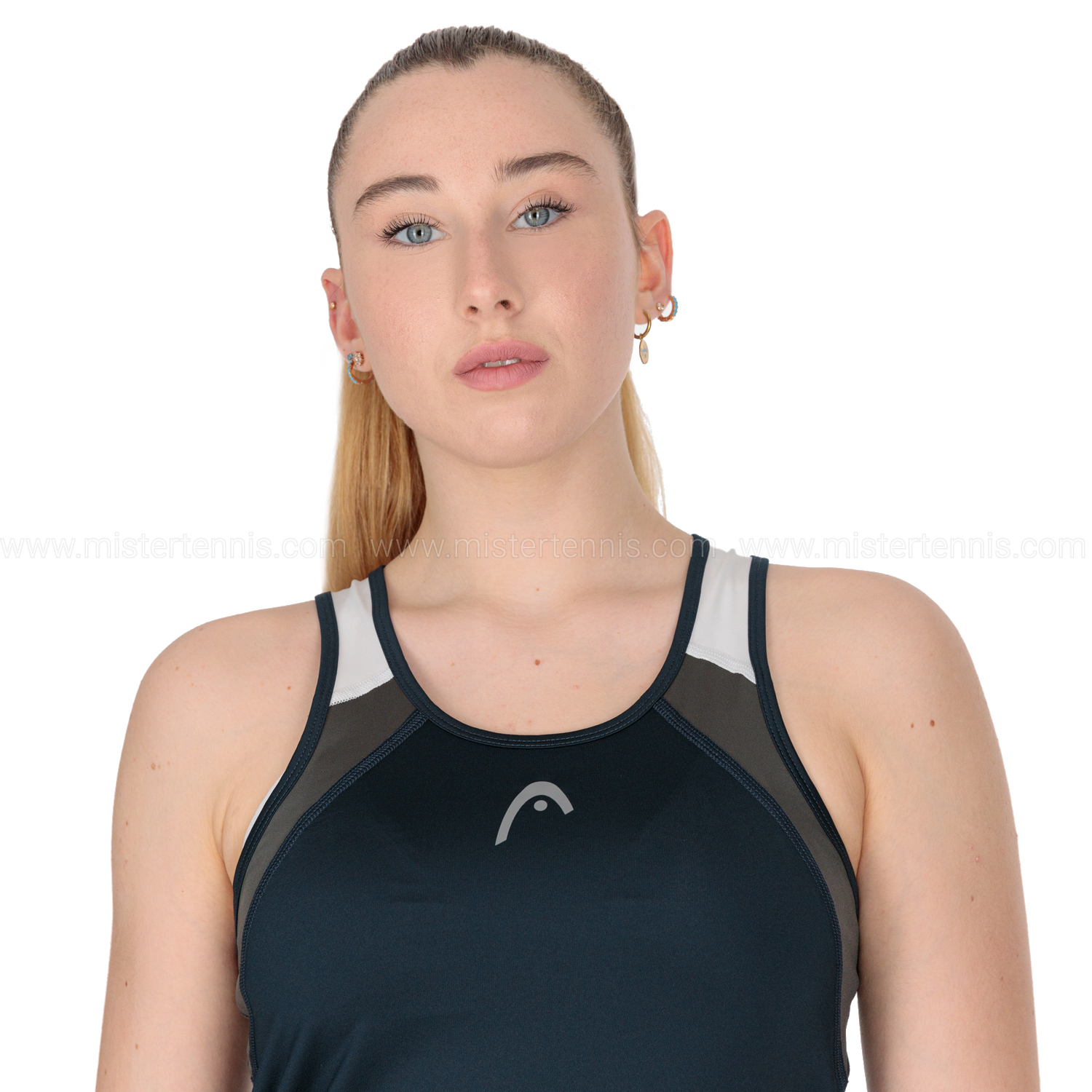 Head Club 22 Tank - Navy