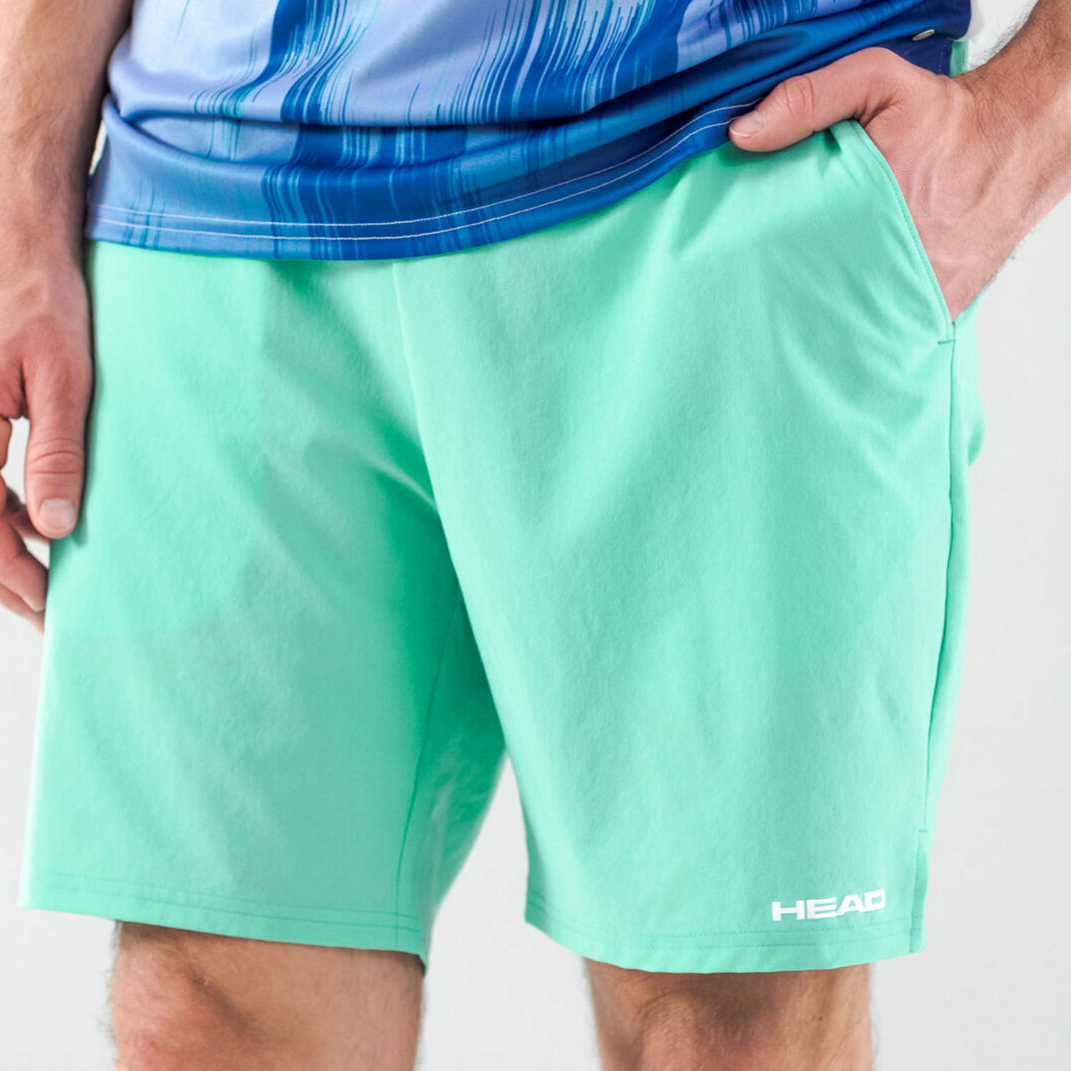 Head Power Logo 6in Shorts - Turquoise