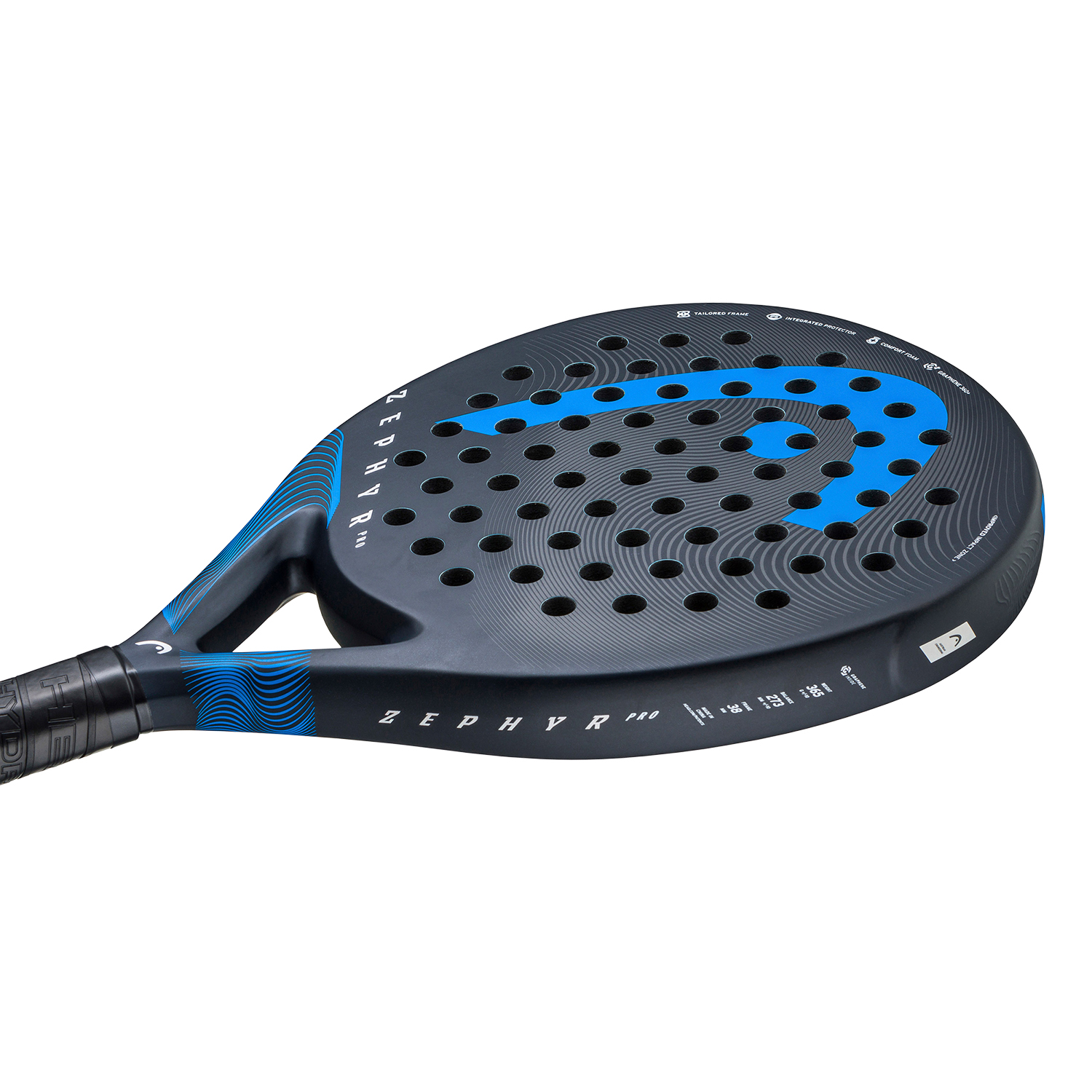 Head Zephyr Pro Padel - Black/Blue